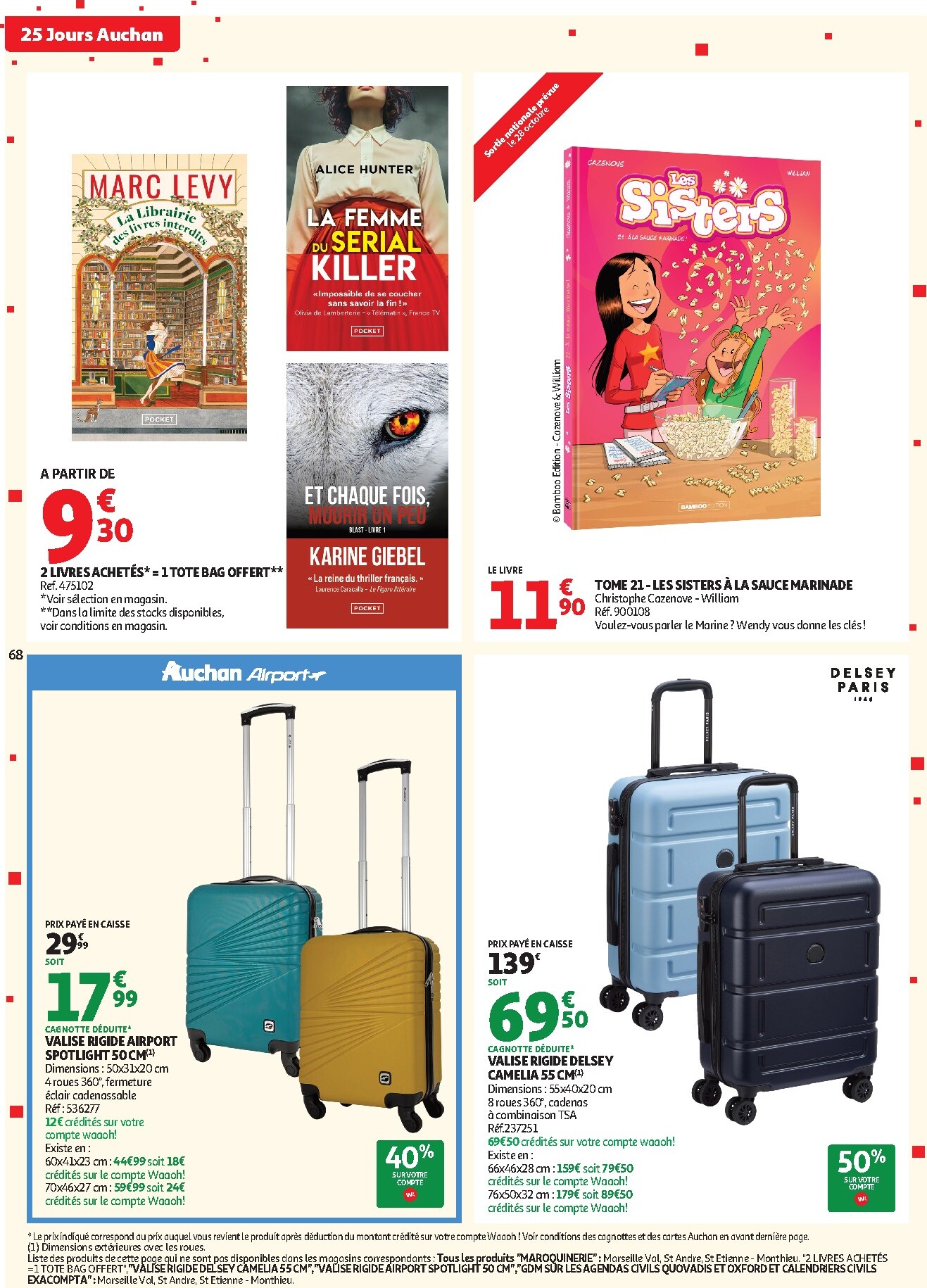 auchan - Flyer Auchan - 25 jours pour la semaine prochaine du du mardi 27/10/2026 au du dimanche 01/11/2026 - page: 68