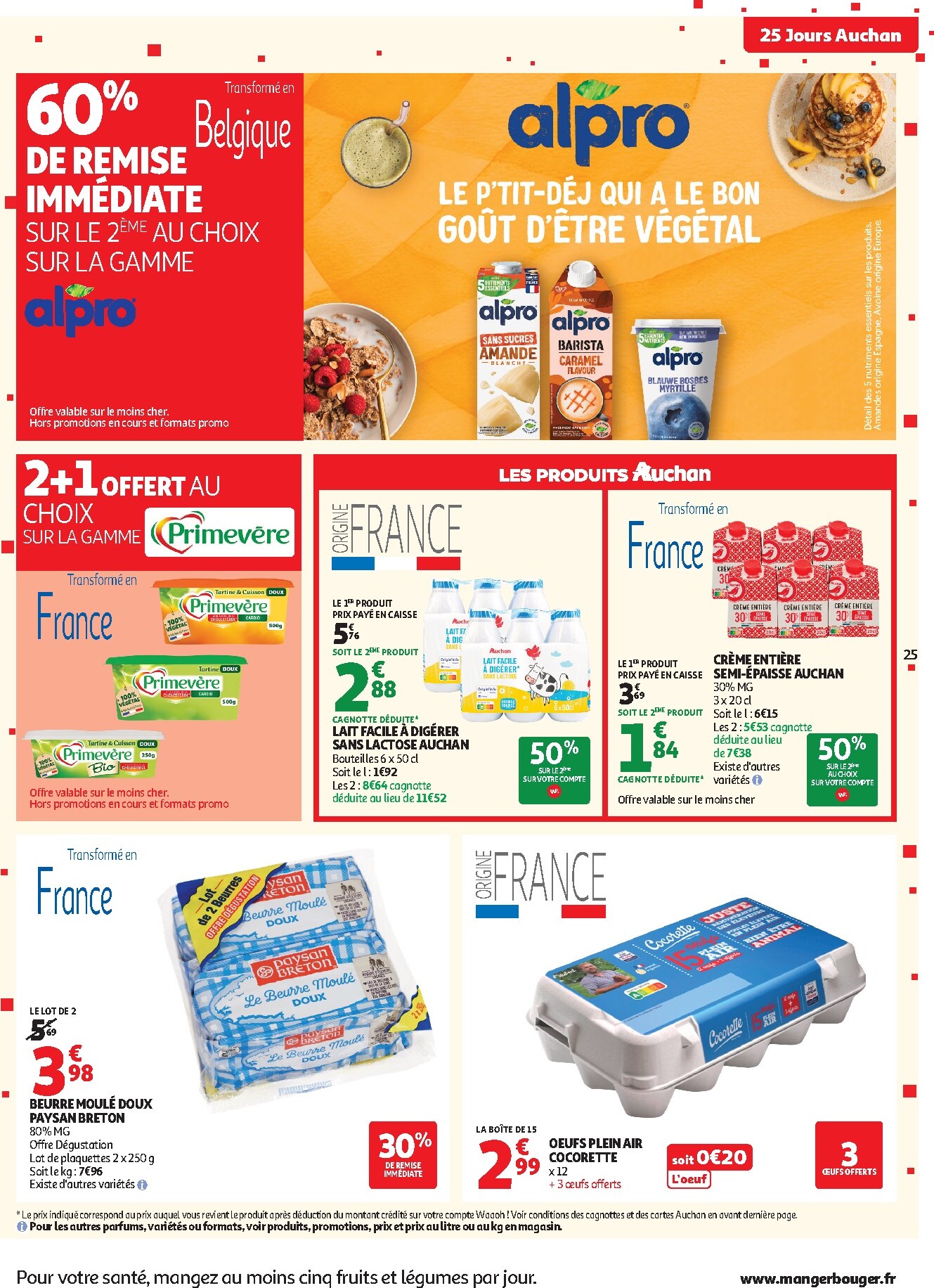 auchan - Flyer Auchan - 25 jours pour la semaine prochaine du du mardi 27/10/2026 au du dimanche 01/11/2026 - page: 25