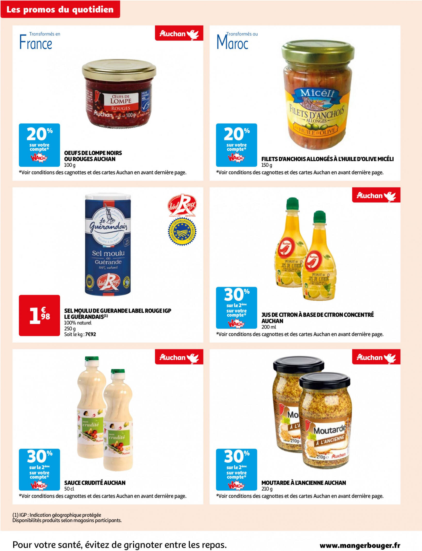 auchan - Prospectus Auchan Supermarché - Des économies au quotidien dans votre super actuel 14.05. - 02.06. - page: 2