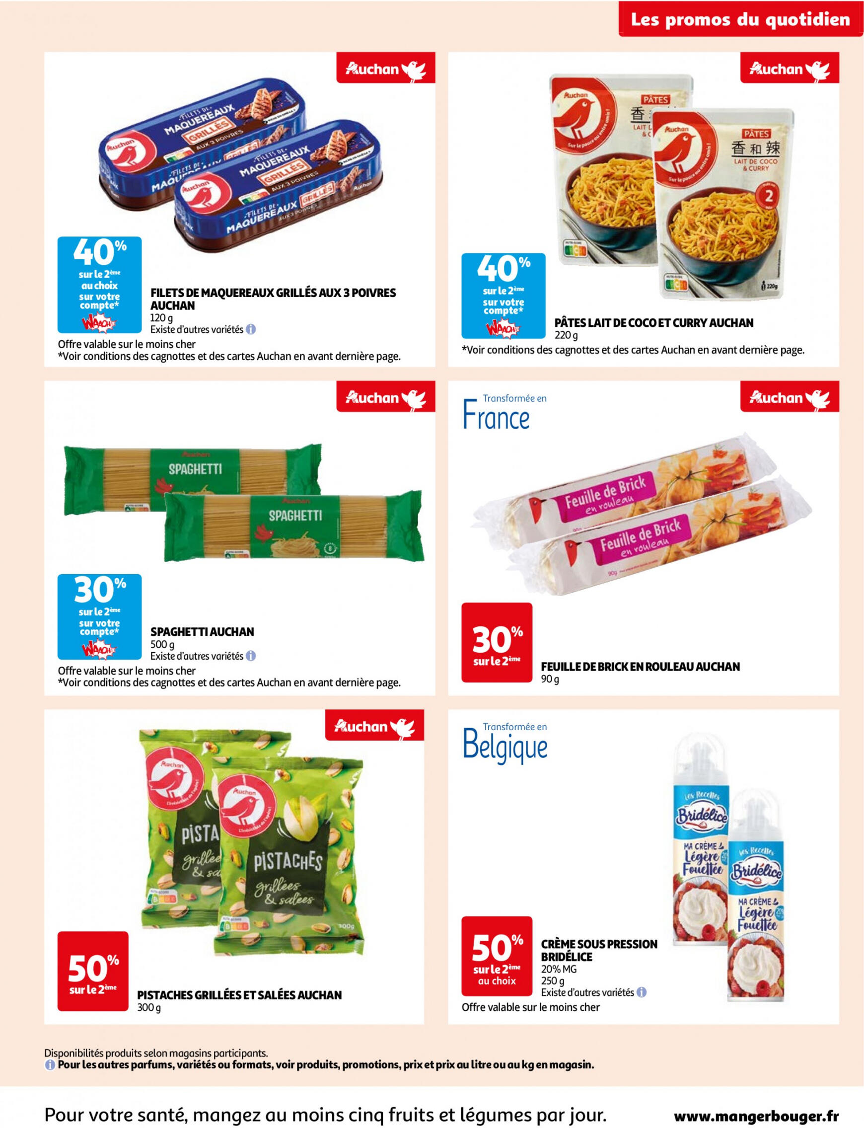 auchan - Prospectus Auchan Supermarché - Des économies au quotidien dans votre super actuel 14.05. - 02.06. - page: 5