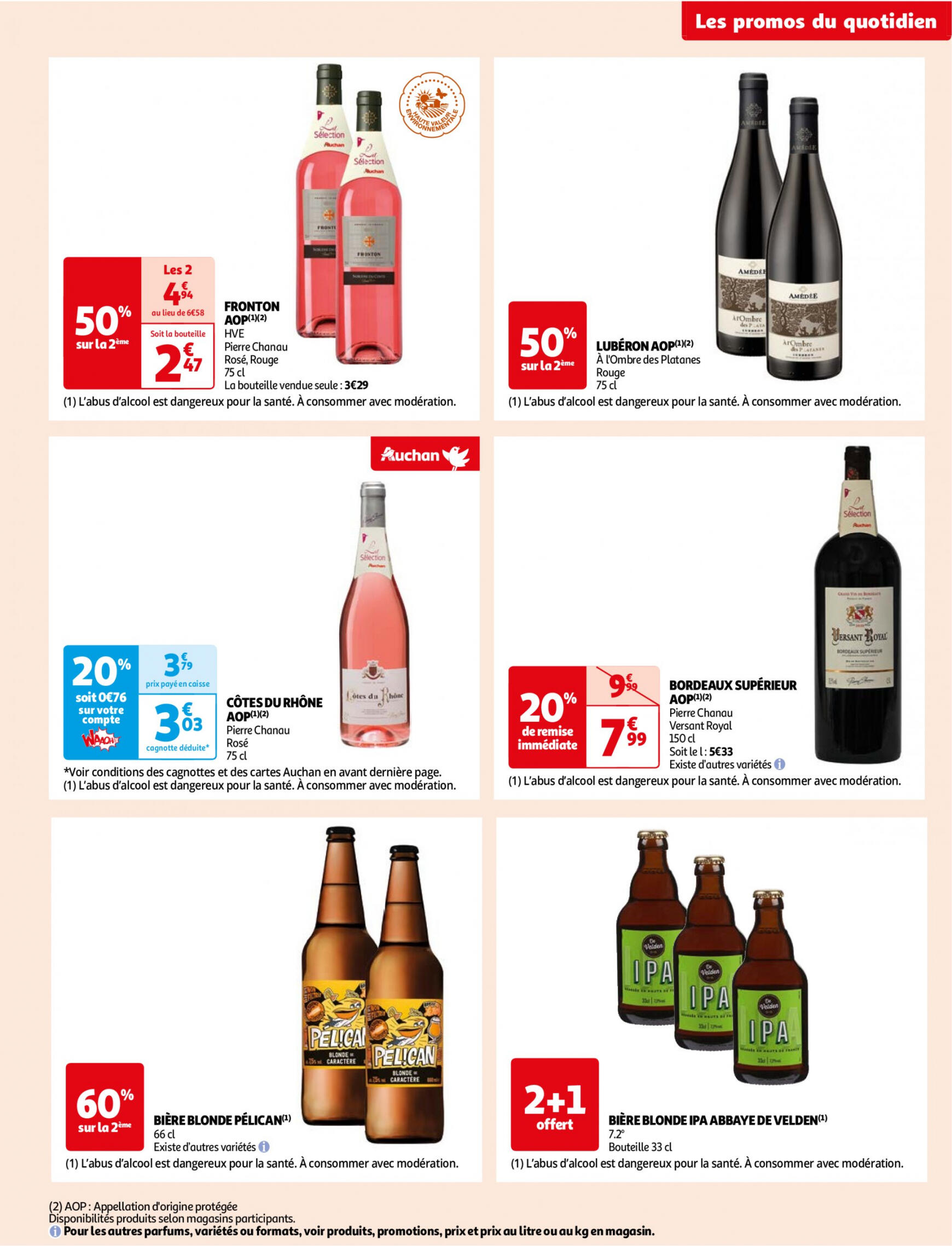auchan - Prospectus Auchan Supermarché - Des économies au quotidien dans votre super actuel 14.05. - 02.06. - page: 7