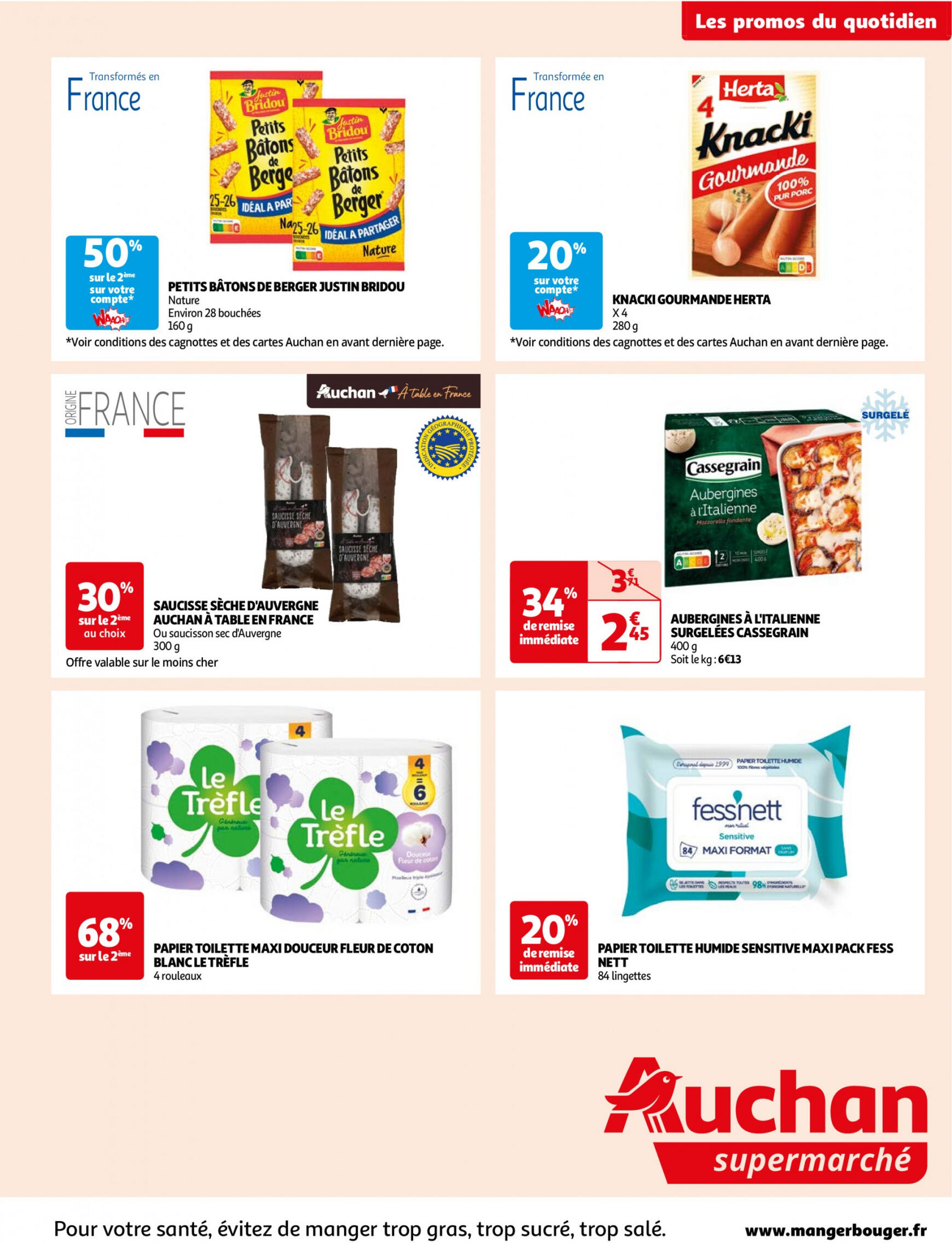 auchan - Prospectus Auchan Supermarché - Des économies au quotidien dans votre super actuel 14.05. - 02.06. - page: 9