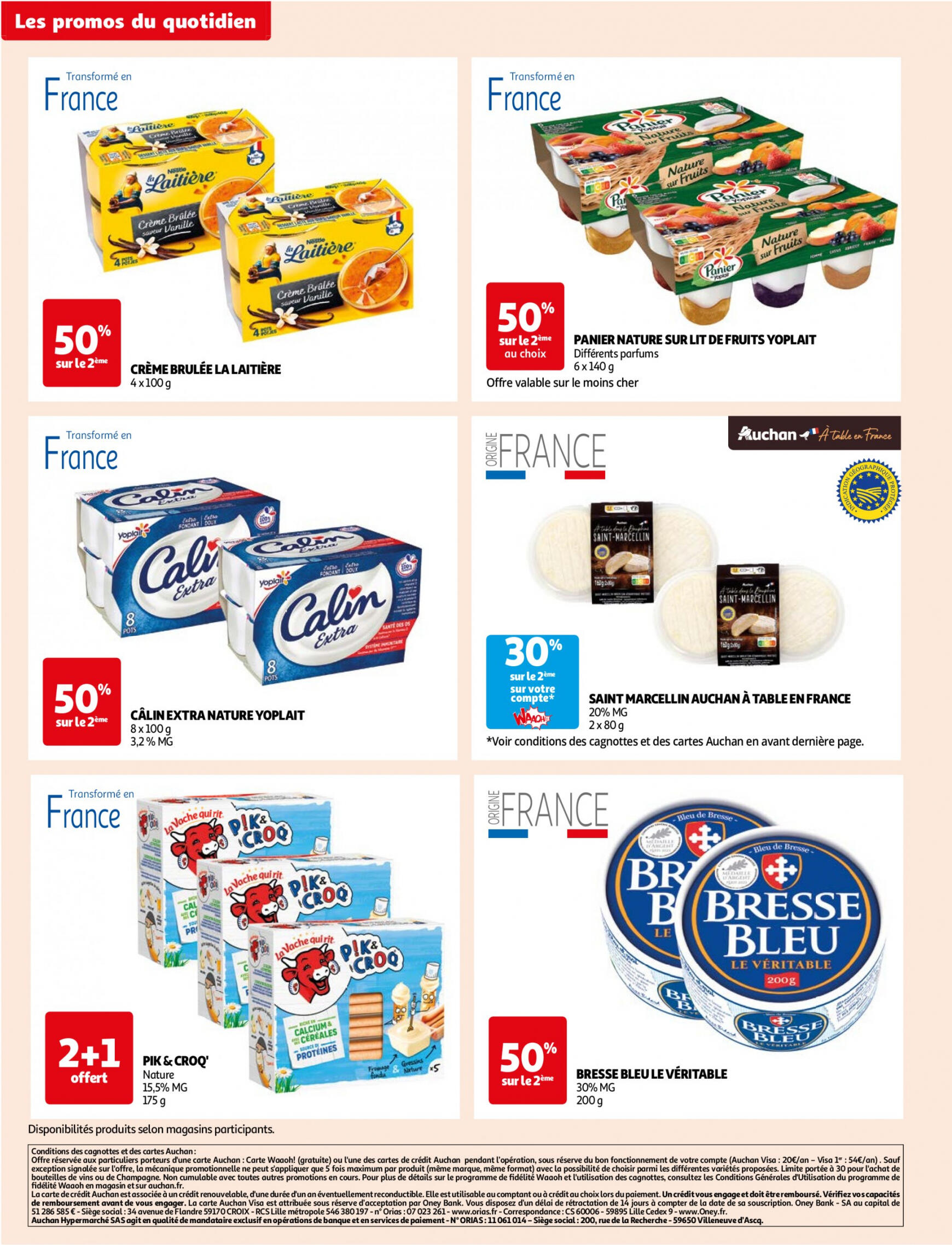 auchan - Prospectus Auchan Supermarché - Des économies au quotidien dans votre super actuel 14.05. - 02.06. - page: 8