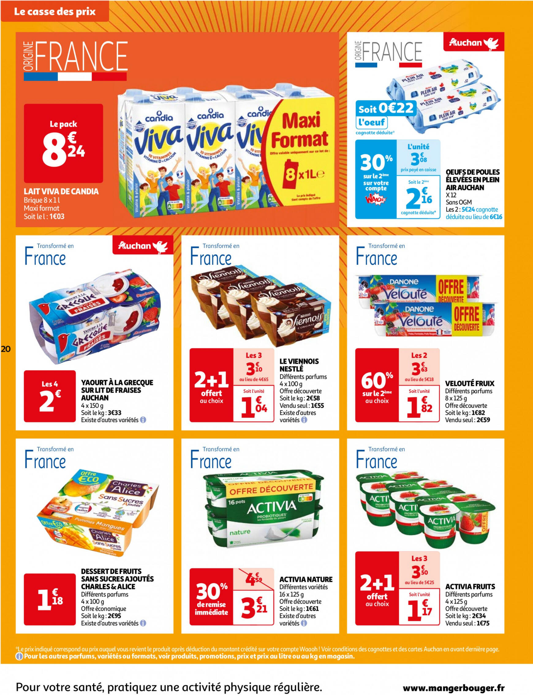 auchan - Prospectus Auchan - Le casse des prix, c'est maintenant ! actuel 09.07. - 15.07. - page: 20