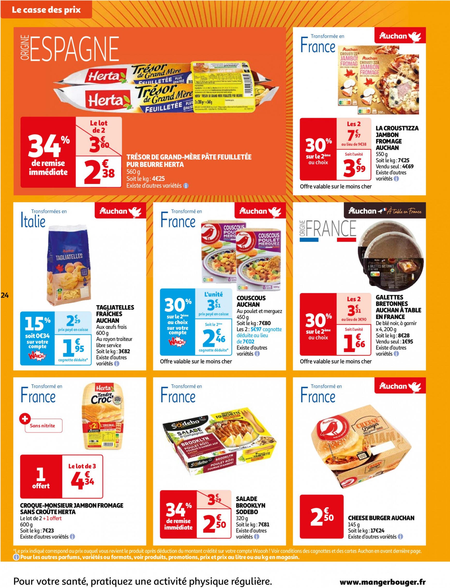 auchan - Prospectus Auchan - Le casse des prix, c'est maintenant ! actuel 09.07. - 15.07. - page: 24