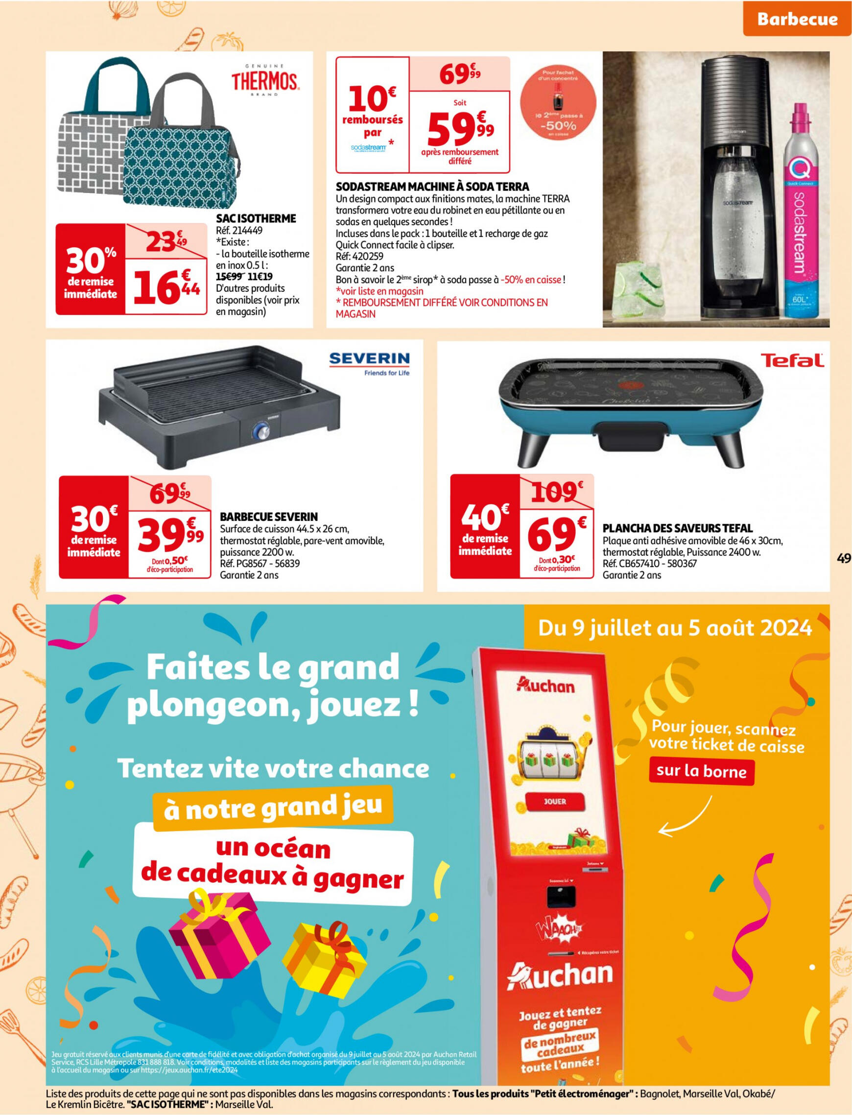 auchan - Prospectus Auchan - Le casse des prix, c'est maintenant ! actuel 09.07. - 15.07. - page: 49