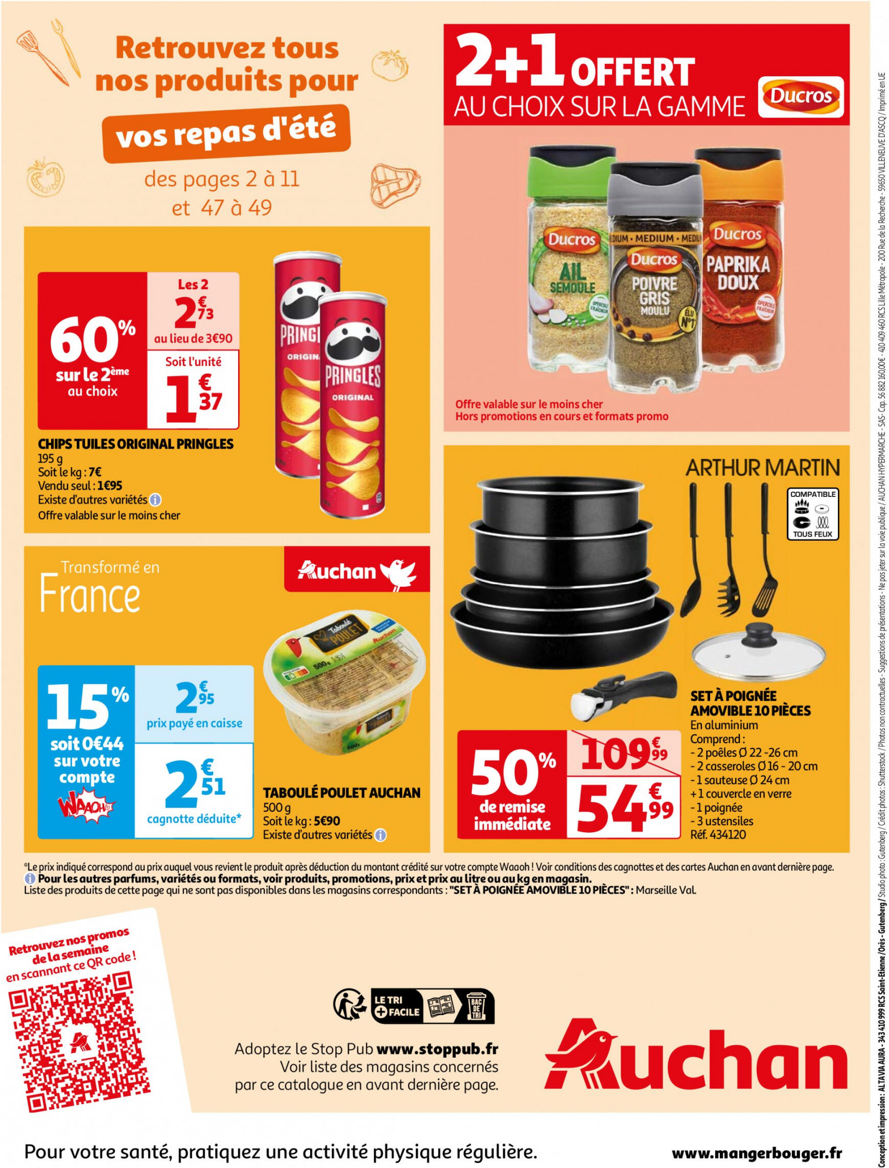 auchan - Prospectus Auchan - Le casse des prix, c'est maintenant ! actuel 09.07. - 15.07. - page: 56