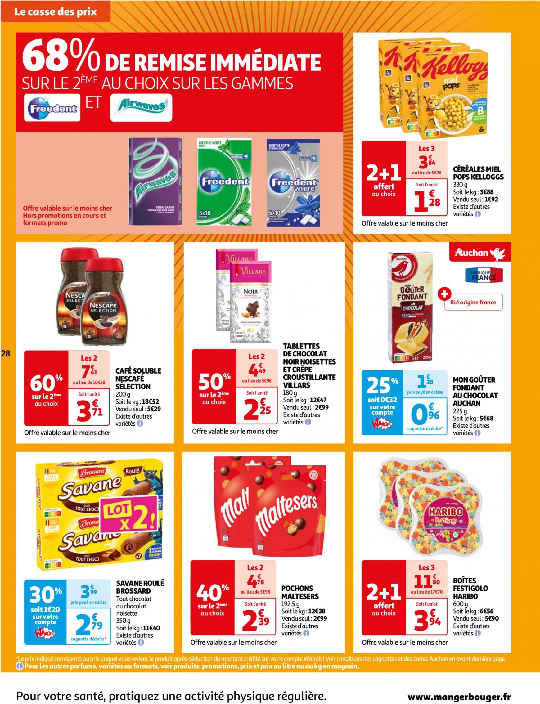 auchan - Prospectus Auchan - Le casse des prix, c'est maintenant ! actuel 09.07. - 15.07. - page: 28