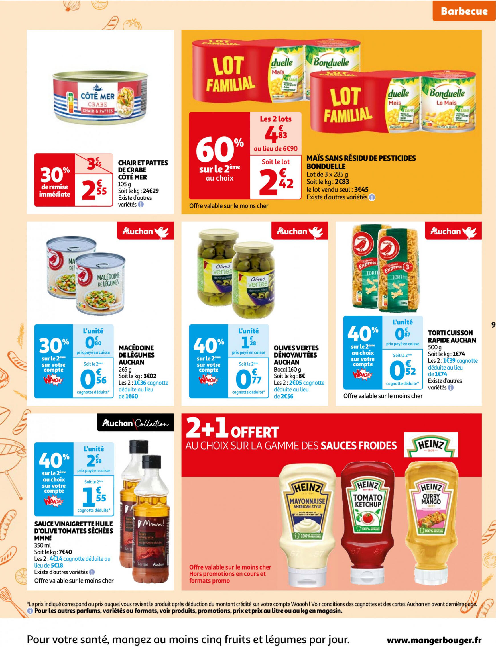 auchan - Prospectus Auchan - Le casse des prix, c'est maintenant ! actuel 09.07. - 15.07. - page: 9