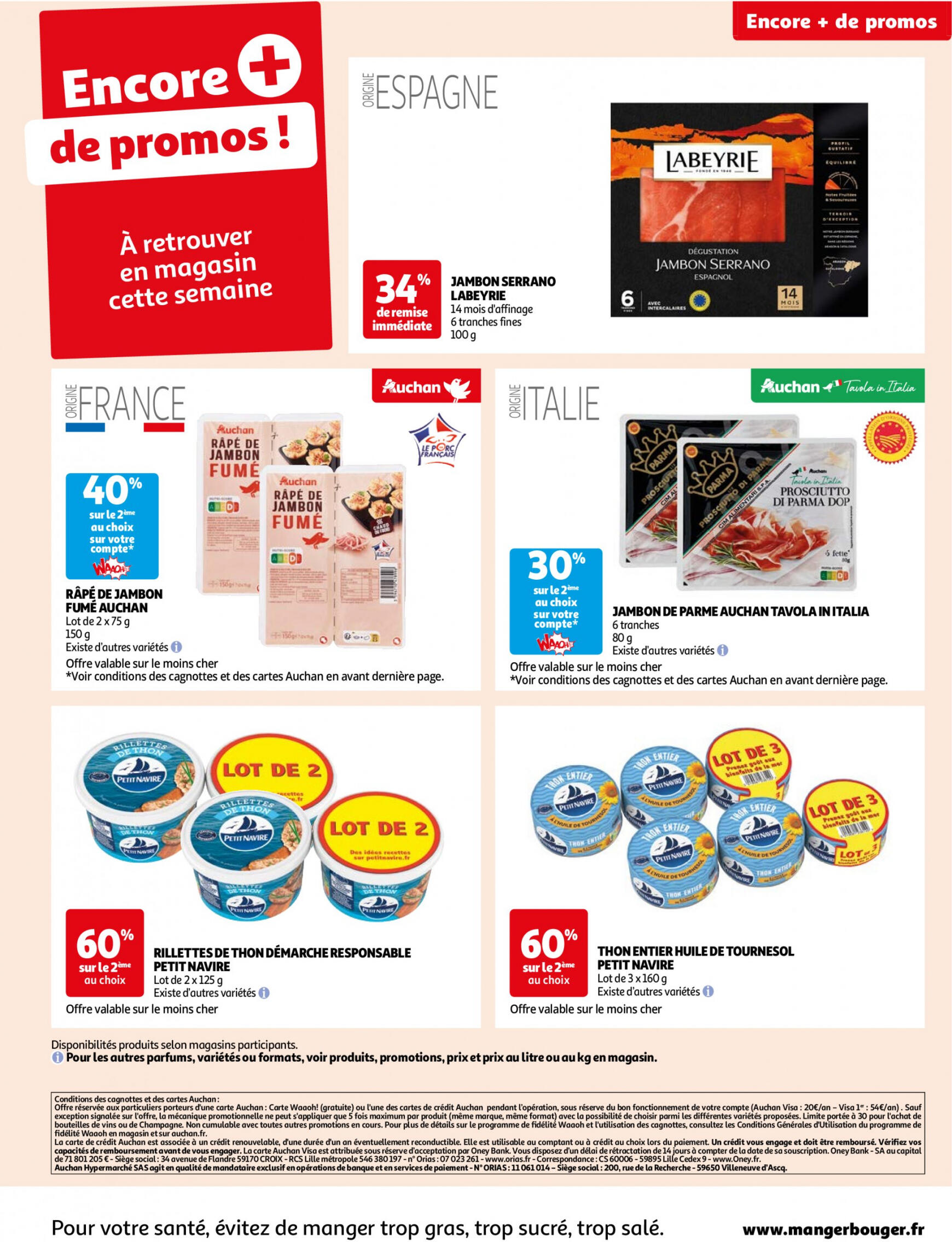 auchan - Prospectus Auchan - Le casse des prix, c'est maintenant ! actuel 09.07. - 15.07. - page: 59