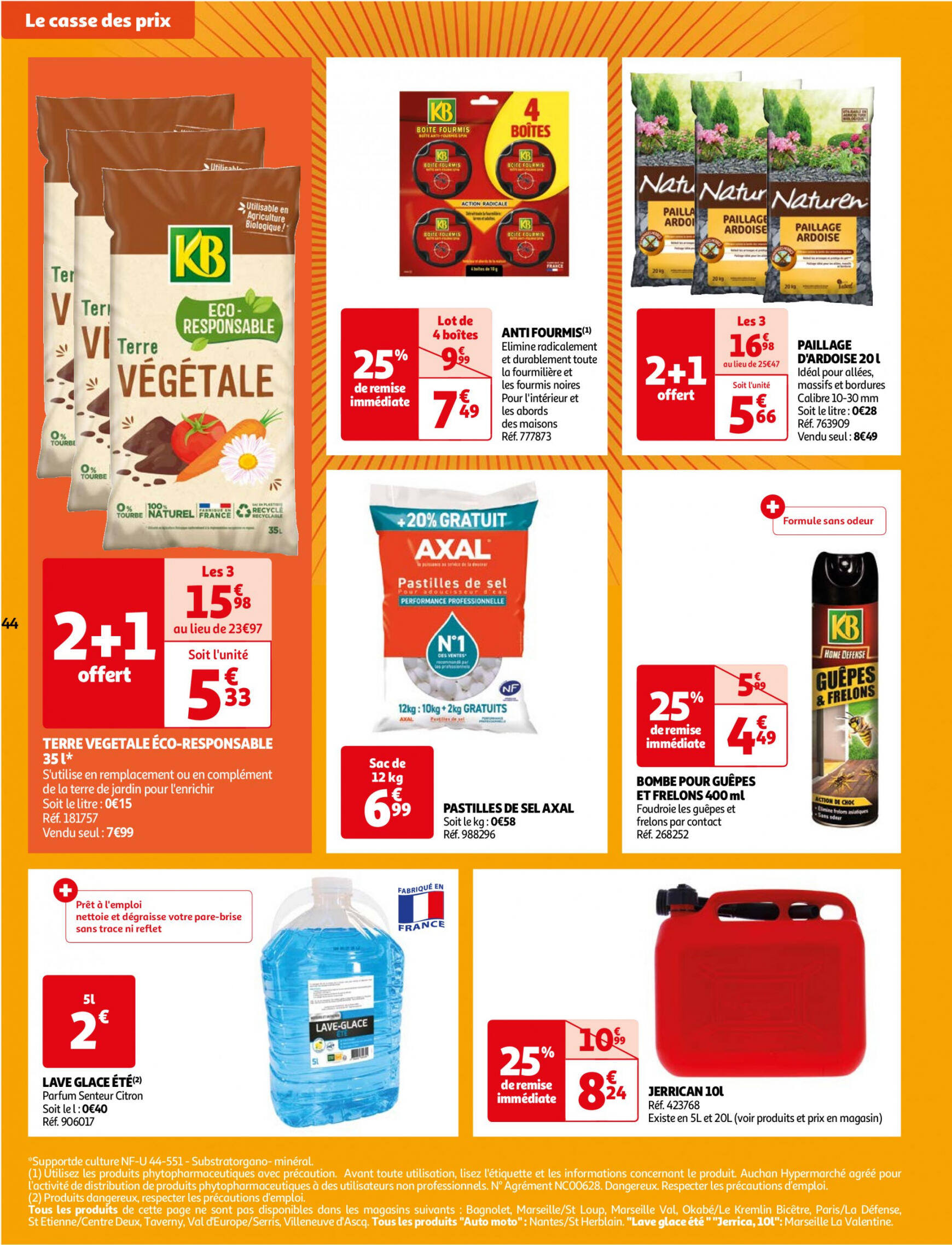 auchan - Prospectus Auchan - Le casse des prix, c'est maintenant ! actuel 09.07. - 15.07. - page: 44