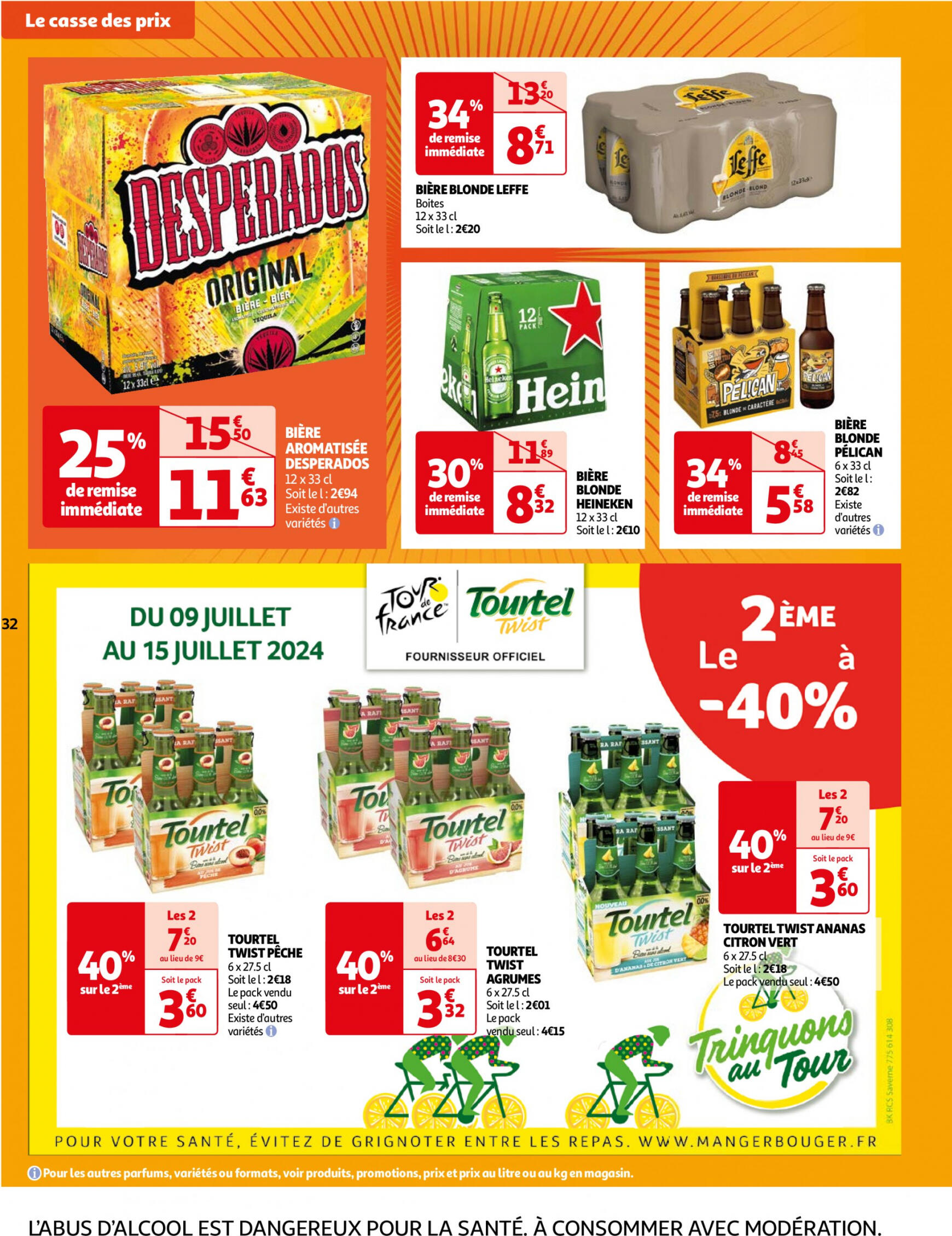 auchan - Prospectus Auchan - Le casse des prix, c'est maintenant ! actuel 09.07. - 15.07. - page: 32