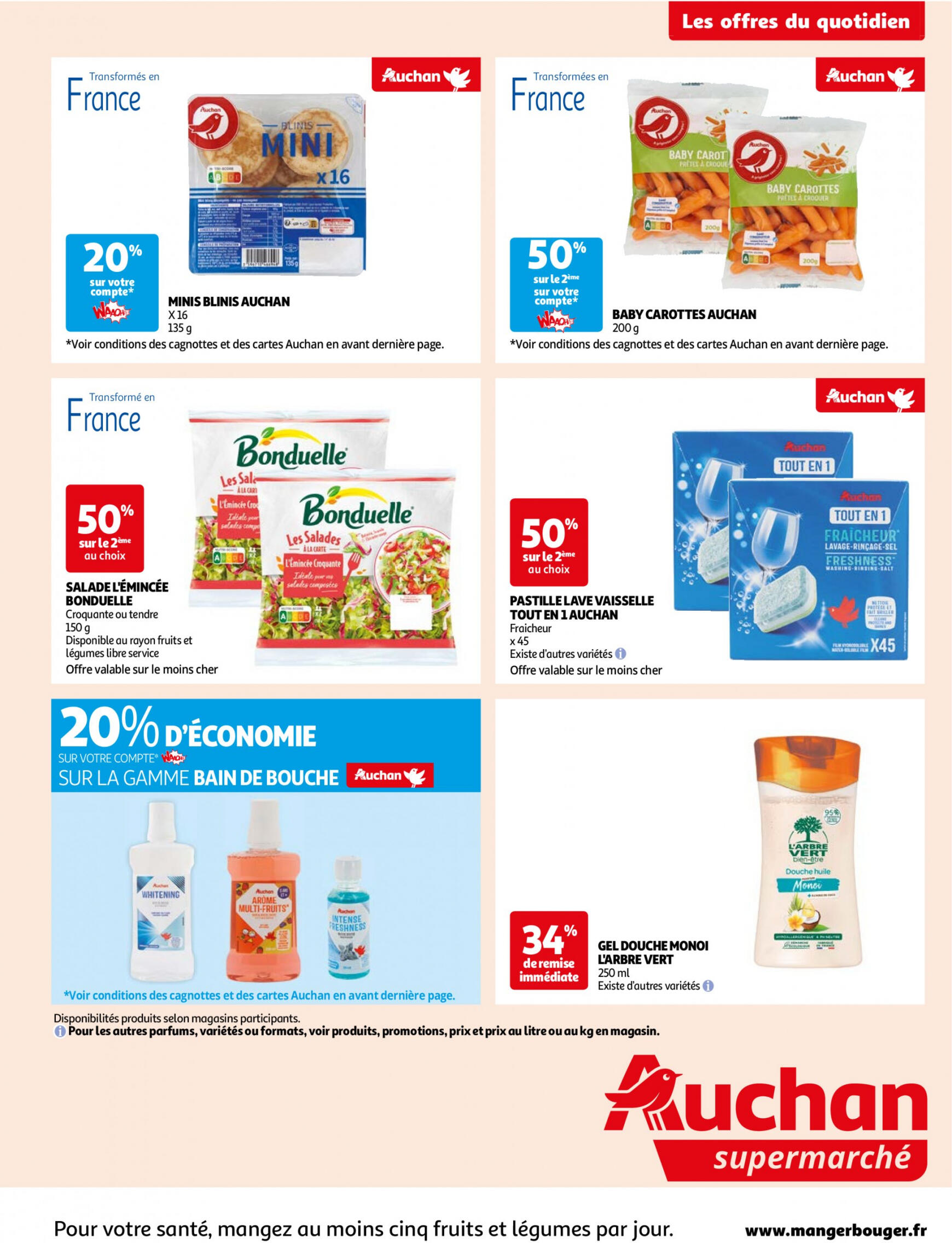 auchan - Prospectus Auchan Supermarché - Des économies au quotidien dans votre super actuel 16.07. - 28.07. - page: 9