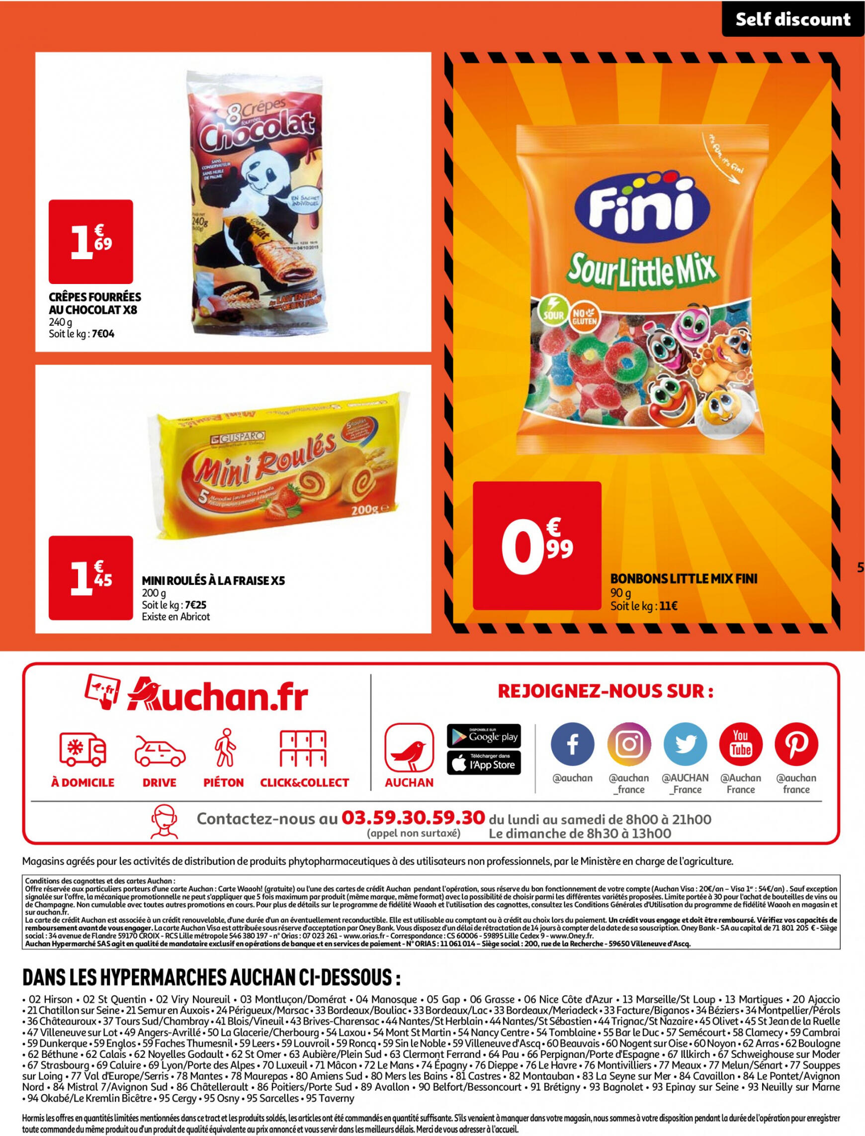 auchan - Prospectus Auchan - Nos solutions anti-inflation pro plaisir actuel 16.07. - 22.07. - page: 5