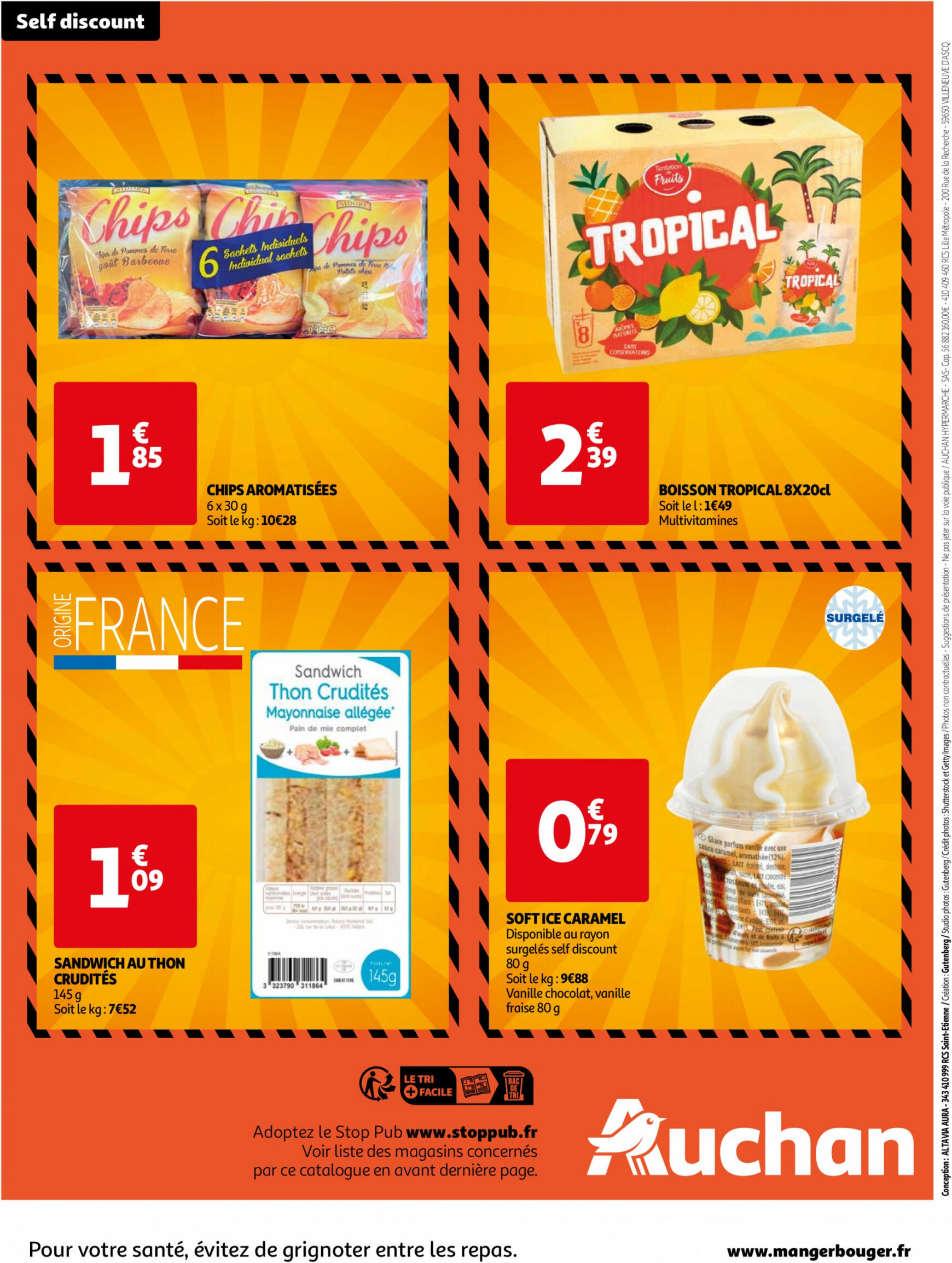 auchan - Prospectus Auchan - Nos solutions anti-inflation pro plaisir actuel 16.07. - 22.07. - page: 6