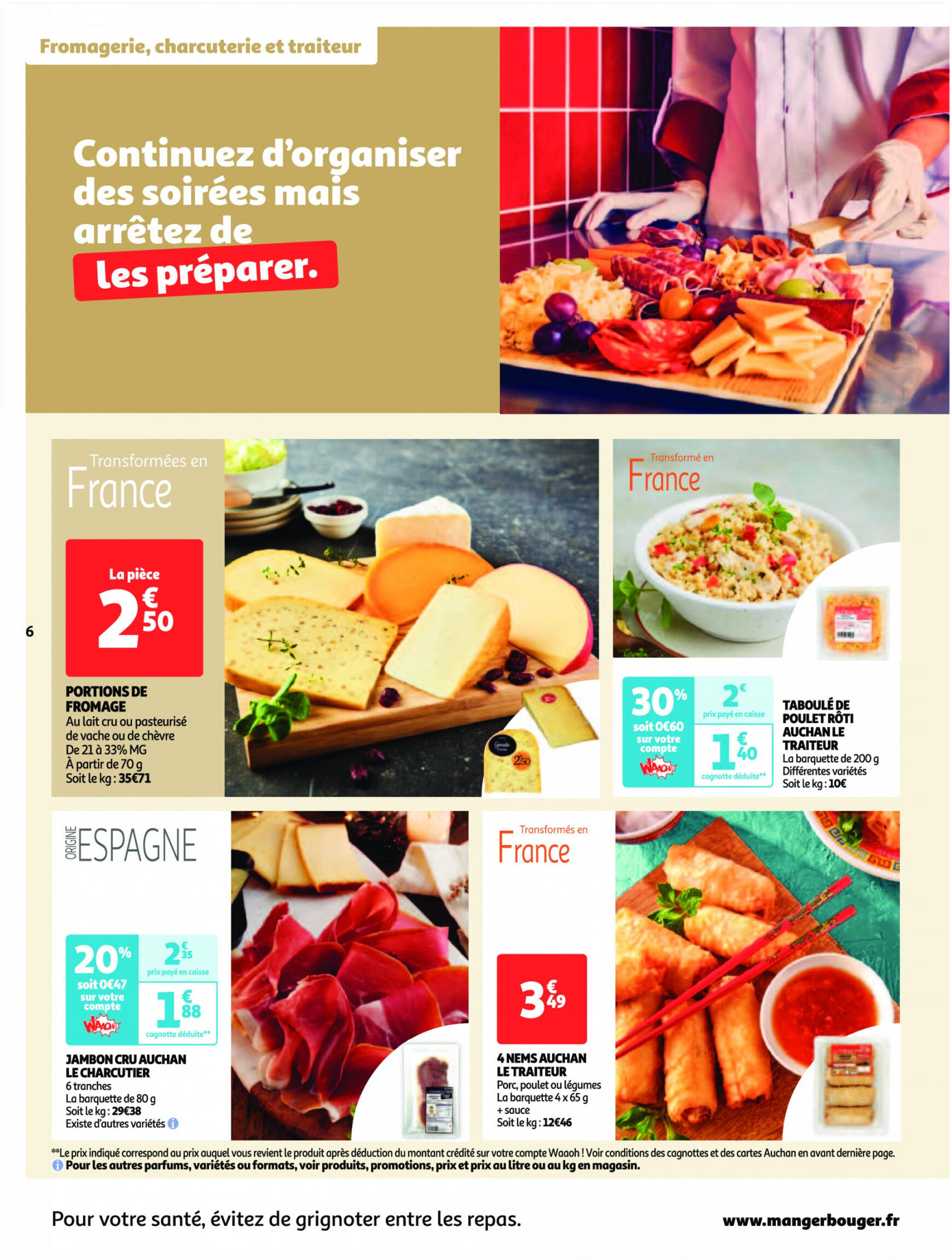 auchan - Prospectus Auchan Supermarché - Nouveau magasin Sevran actuel 16.07. - 21.07. - page: 6