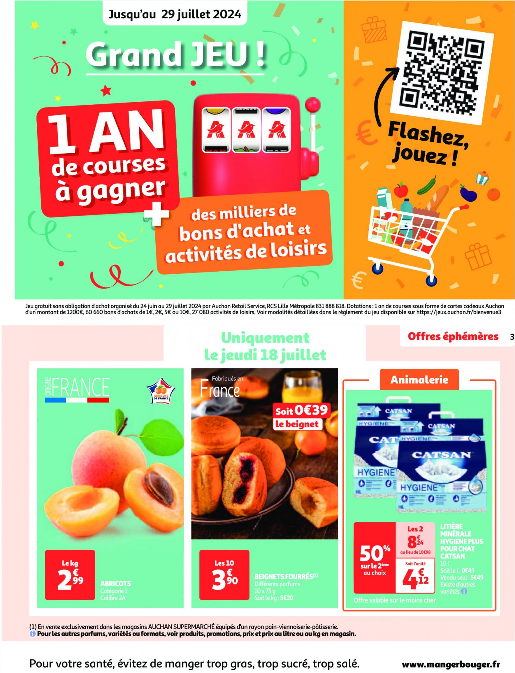 auchan - Prospectus Auchan Supermarché - Nouveau magasin Sevran actuel 16.07. - 21.07. - page: 3