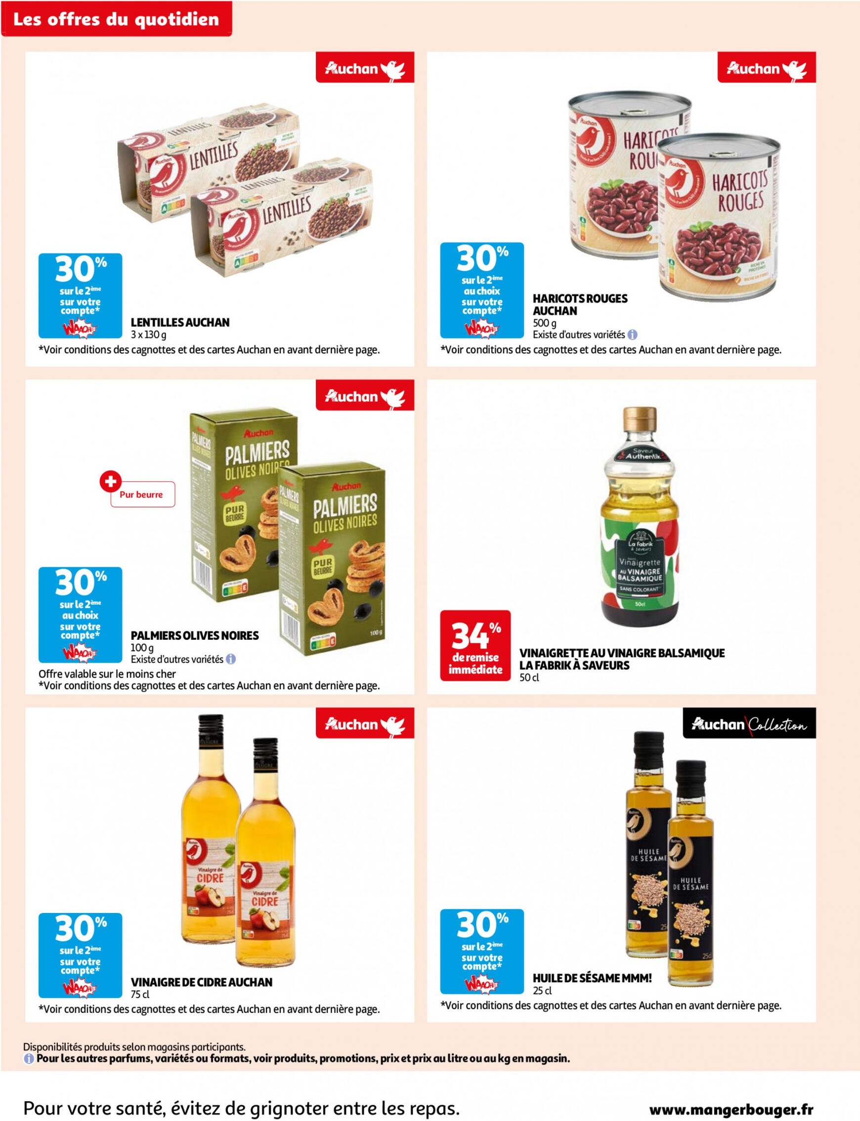 auchan - Prospectus Auchan - Des économies au quotidien actuel 16.07. - 29.07. - page: 6