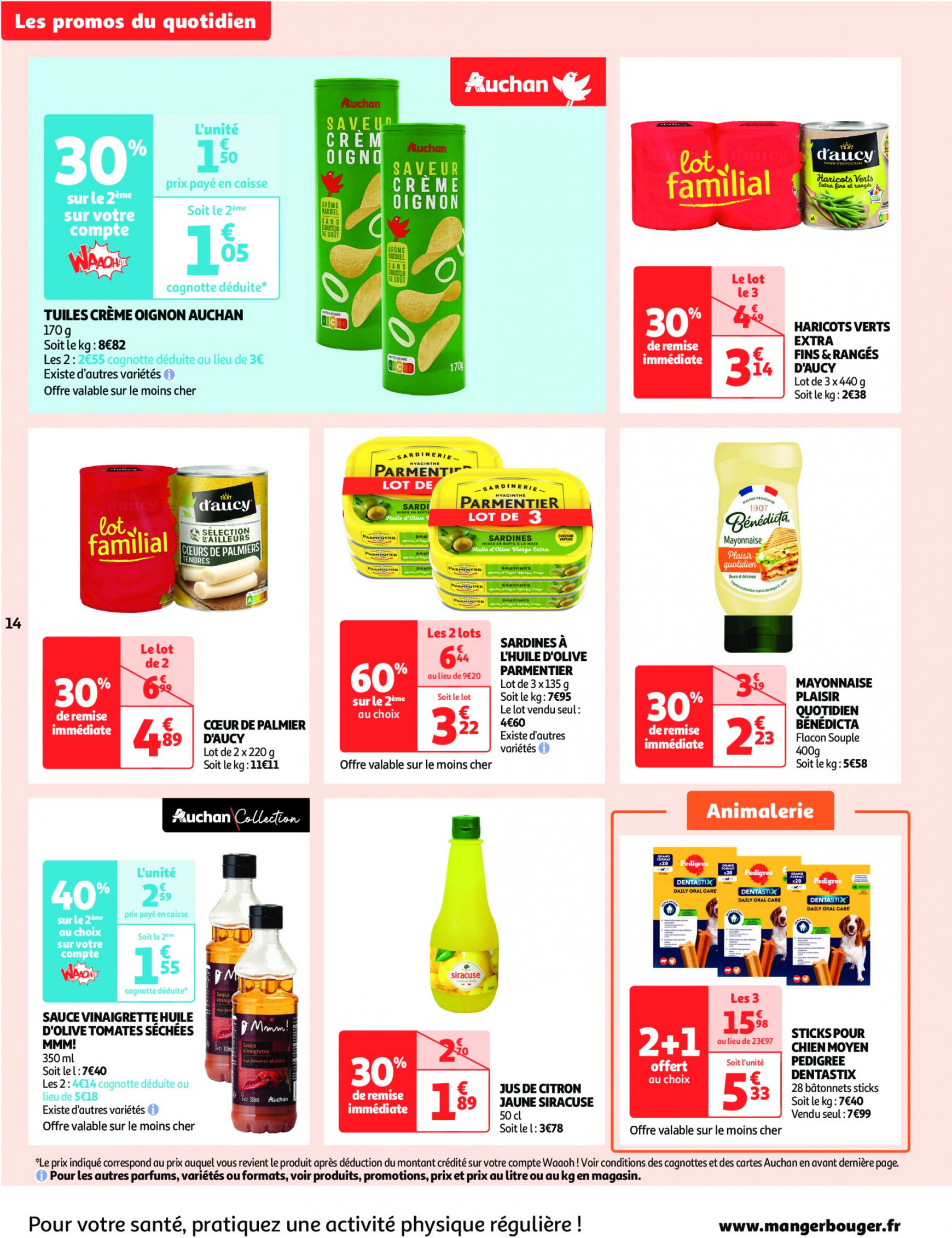 auchan - Prospectus Auchan Supermarché - Faites le plein de promos ! actuel 16.07. - 21.07. - page: 14