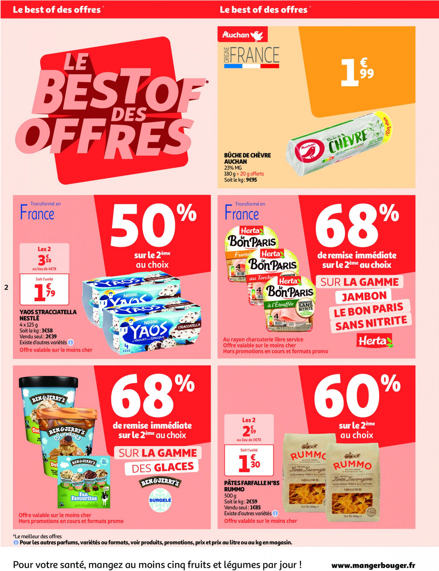 auchan - Prospectus Auchan Supermarché - Faites le plein de promos ! actuel 16.07. - 21.07. - page: 2