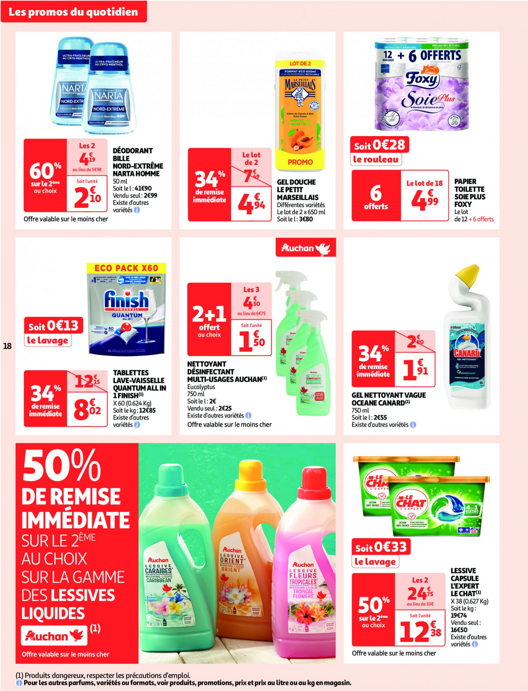 auchan - Prospectus Auchan Supermarché - Faites le plein de promos ! actuel 16.07. - 21.07. - page: 18