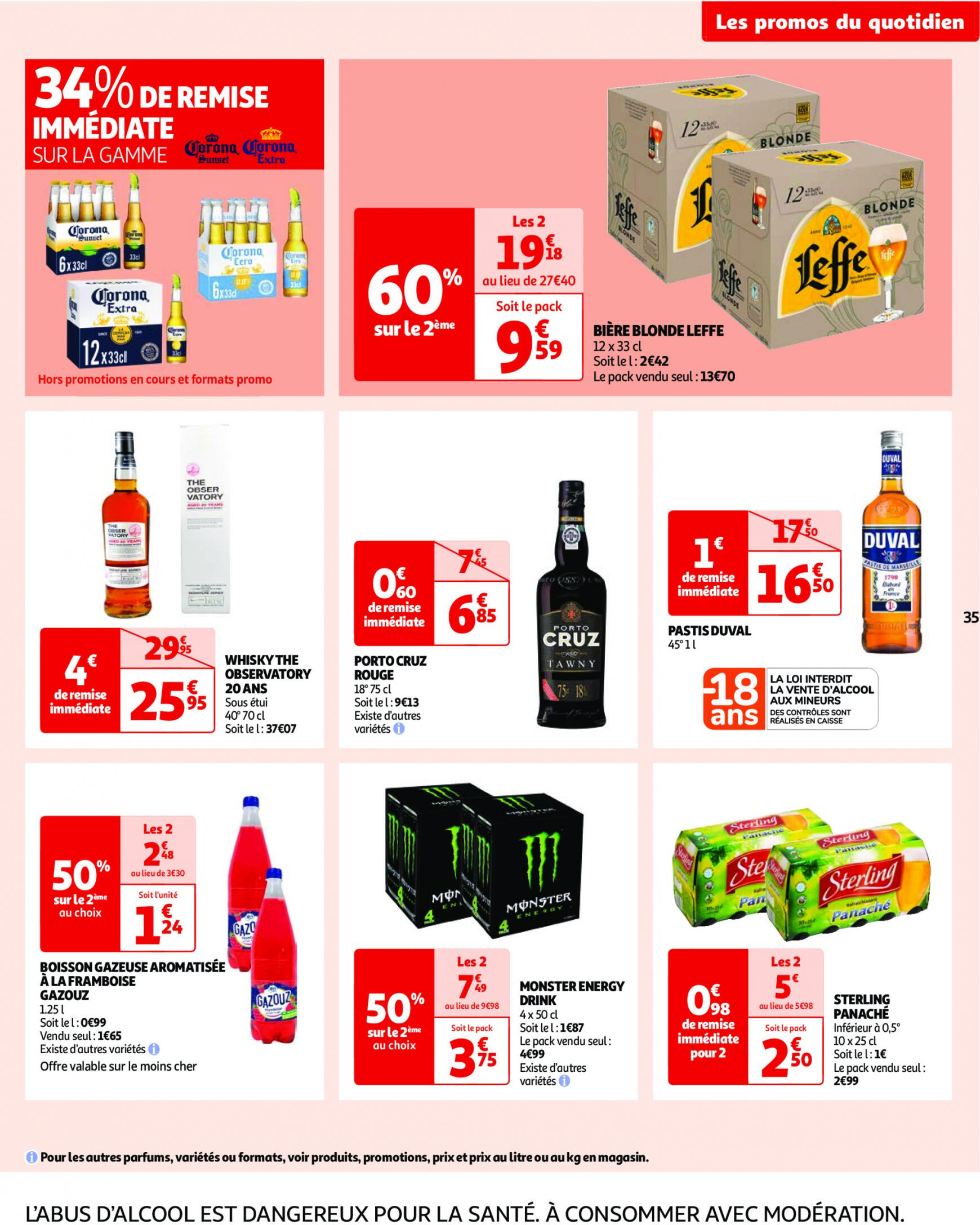 auchan - Prospectus Auchan actuel 16.07. - 22.07. - page: 35