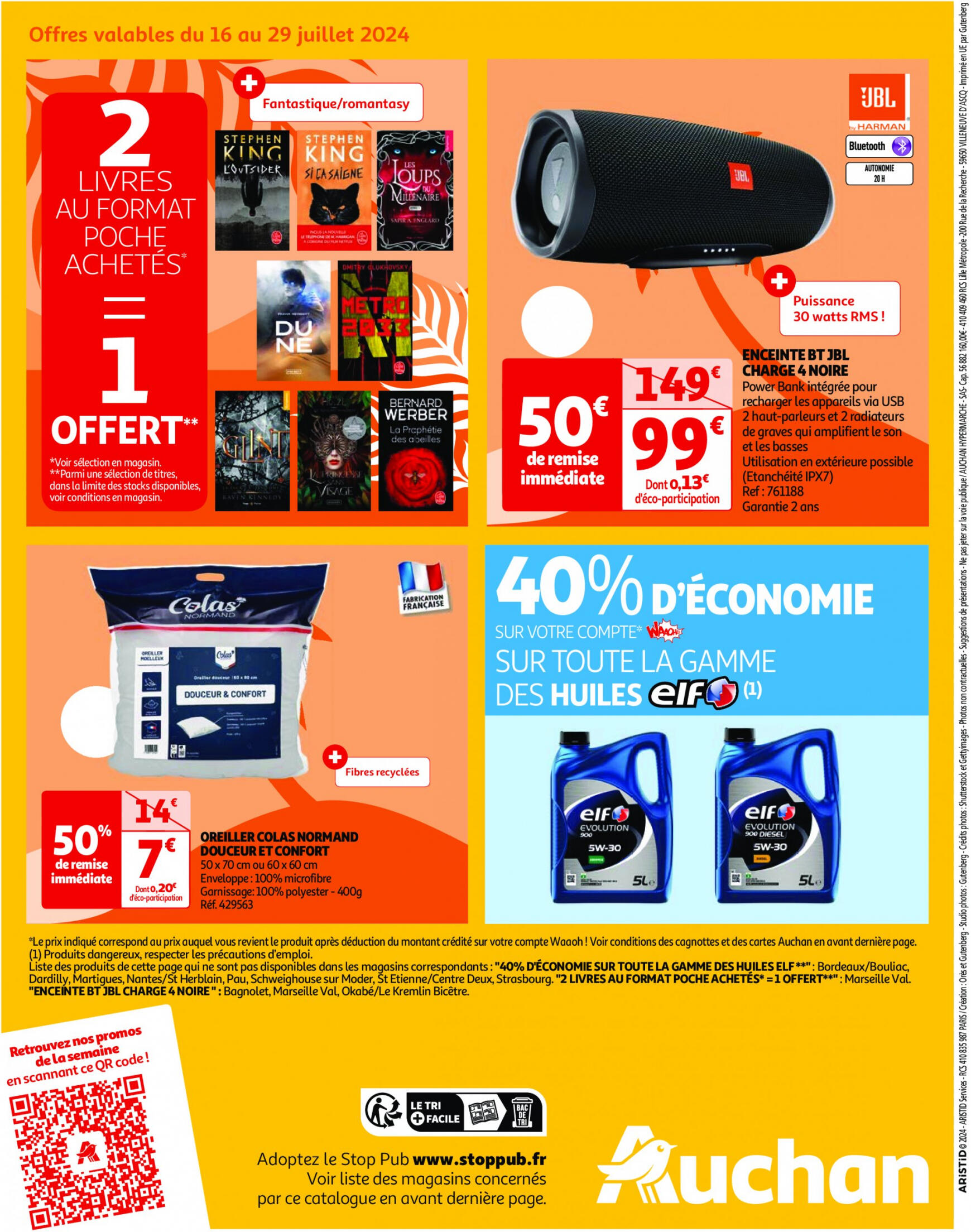 auchan - Prospectus Auchan actuel 16.07. - 22.07. - page: 60