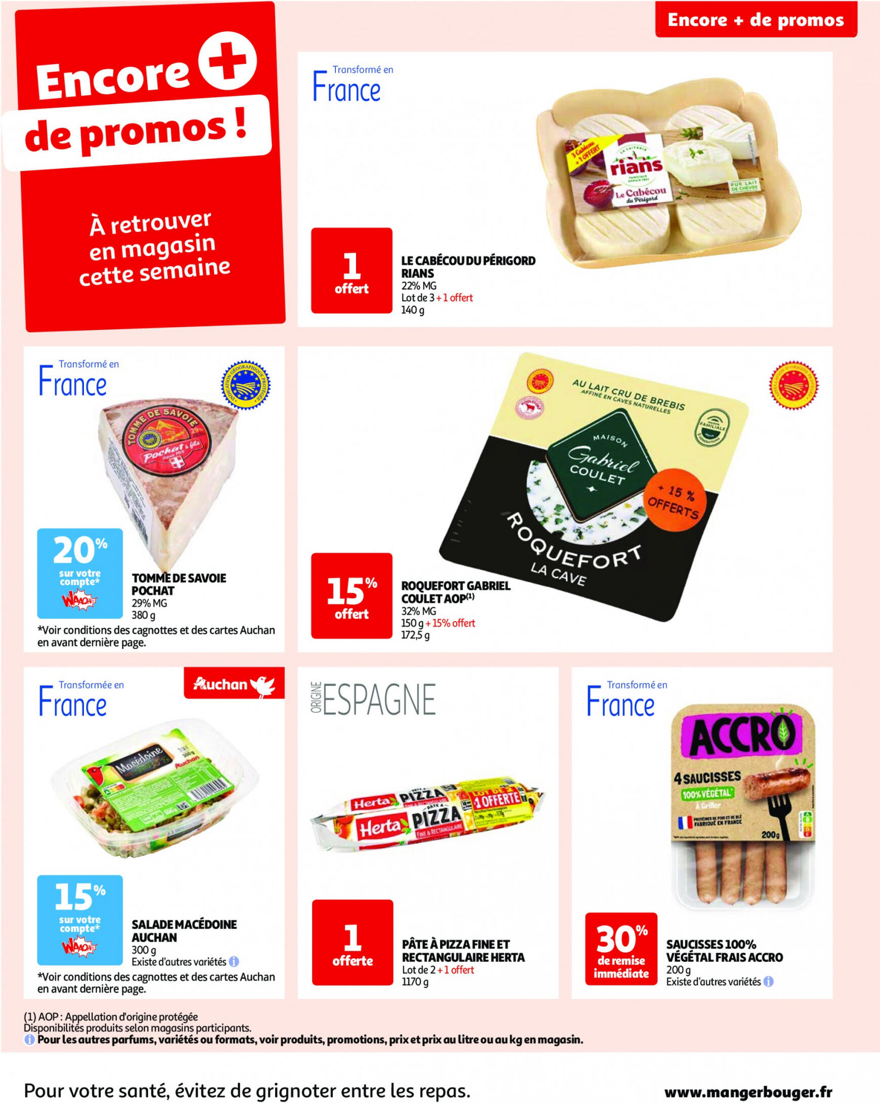 auchan - Prospectus Auchan actuel 16.07. - 22.07. - page: 62