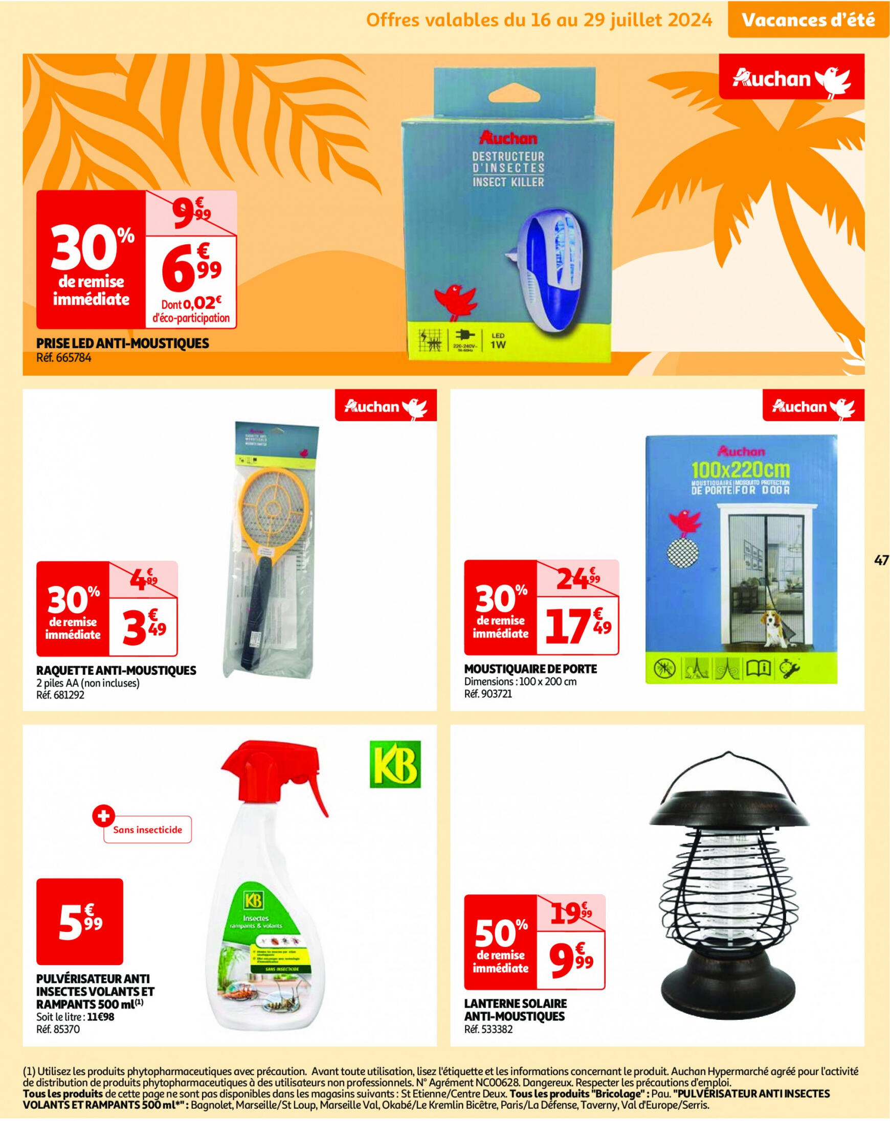 auchan - Prospectus Auchan actuel 16.07. - 22.07. - page: 47