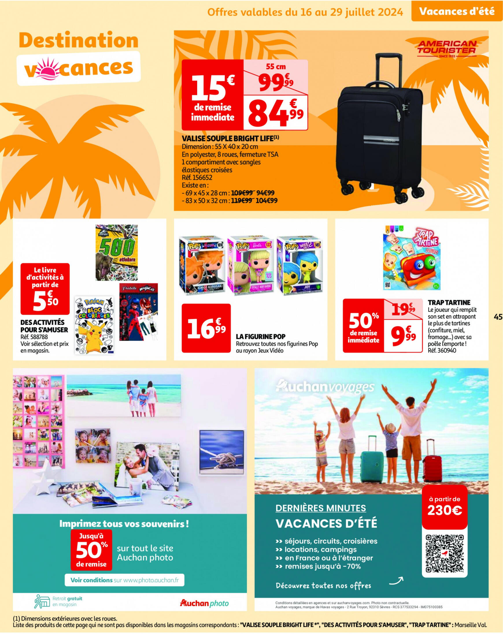 auchan - Prospectus Auchan actuel 16.07. - 22.07. - page: 45