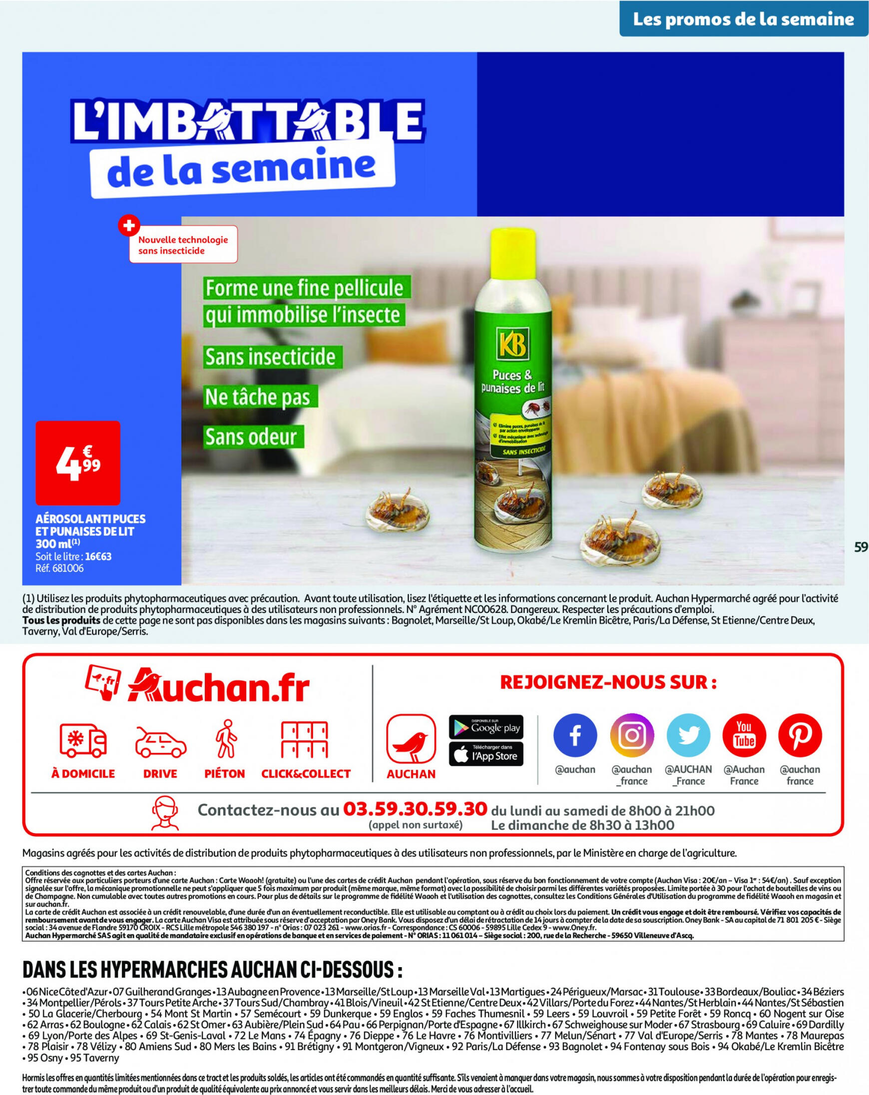 auchan - Prospectus Auchan actuel 16.07. - 22.07. - page: 59