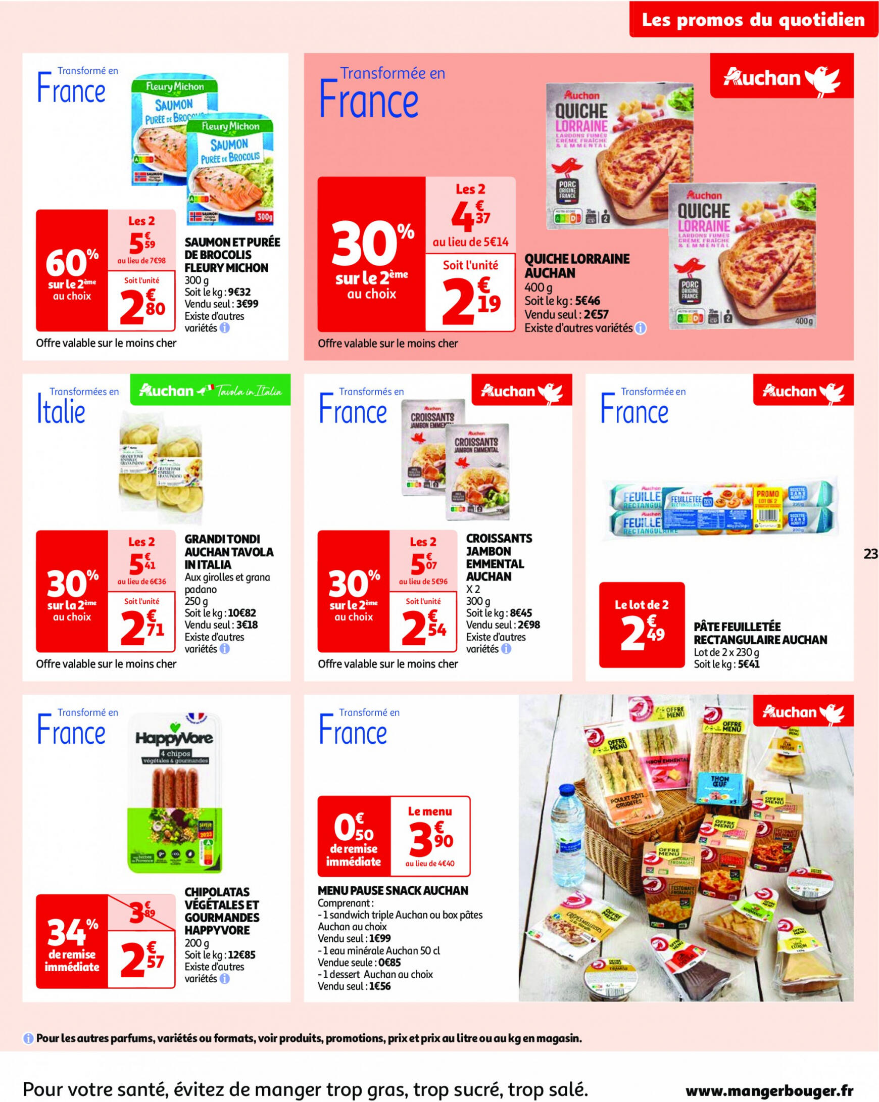 auchan - Prospectus Auchan actuel 16.07. - 22.07. - page: 23