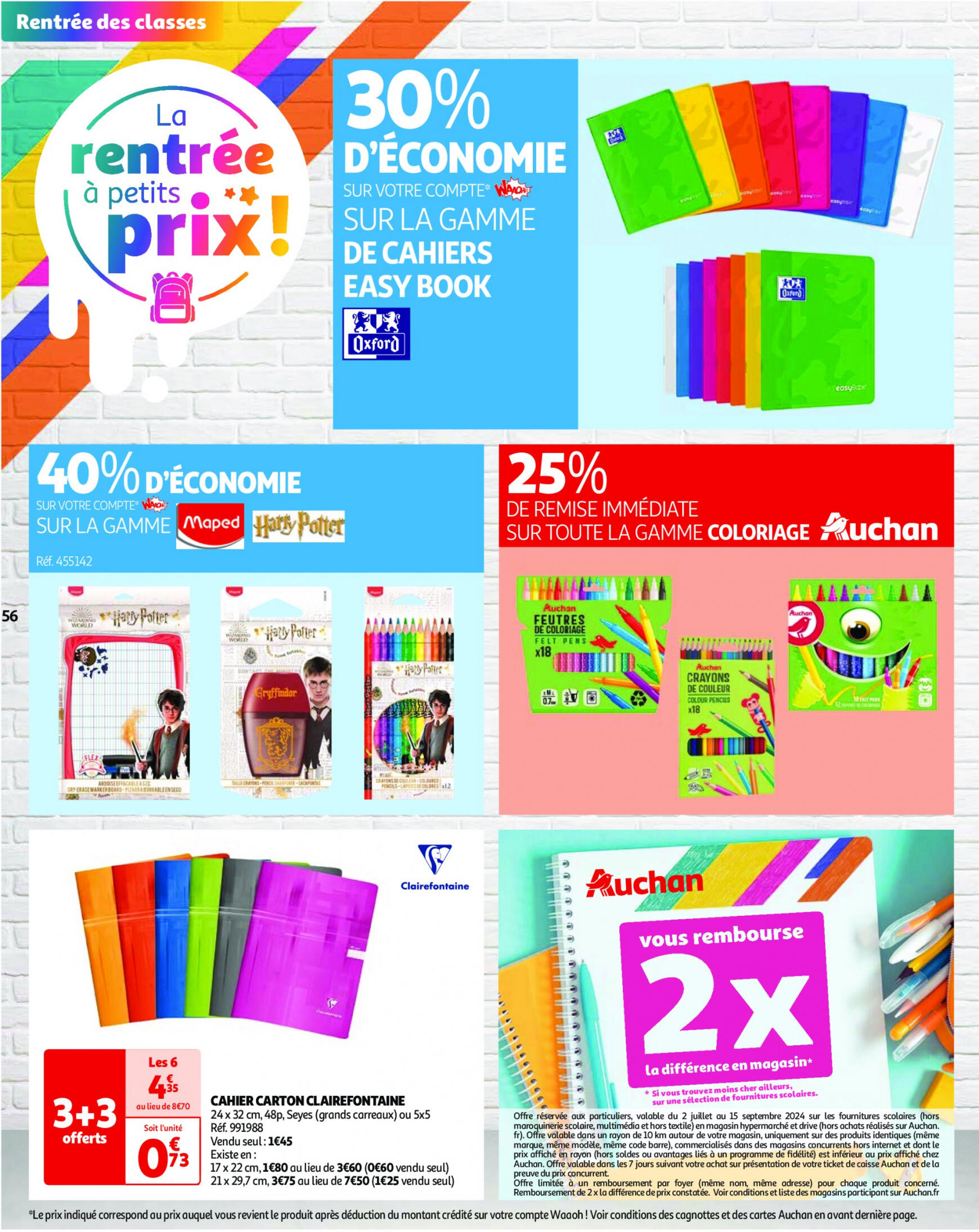 auchan - Prospectus Auchan actuel 16.07. - 22.07. - page: 56