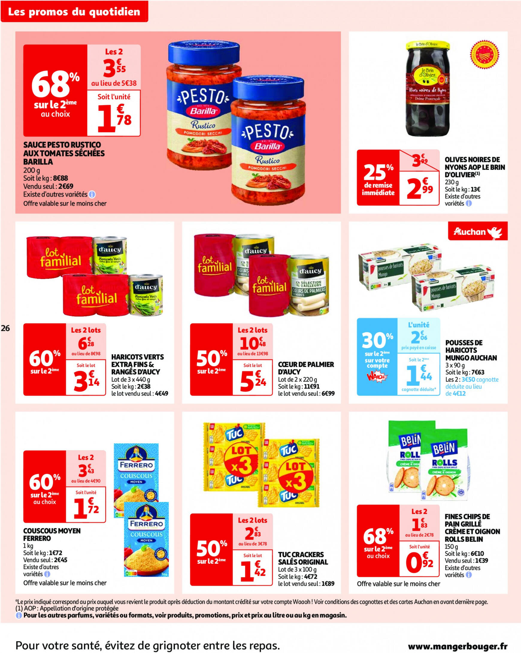 auchan - Prospectus Auchan actuel 16.07. - 22.07. - page: 26