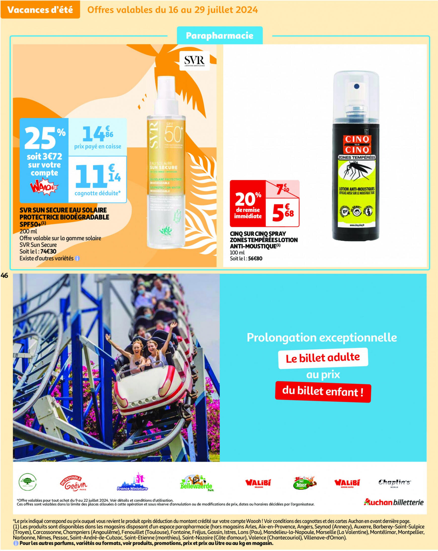 auchan - Prospectus Auchan actuel 16.07. - 22.07. - page: 46