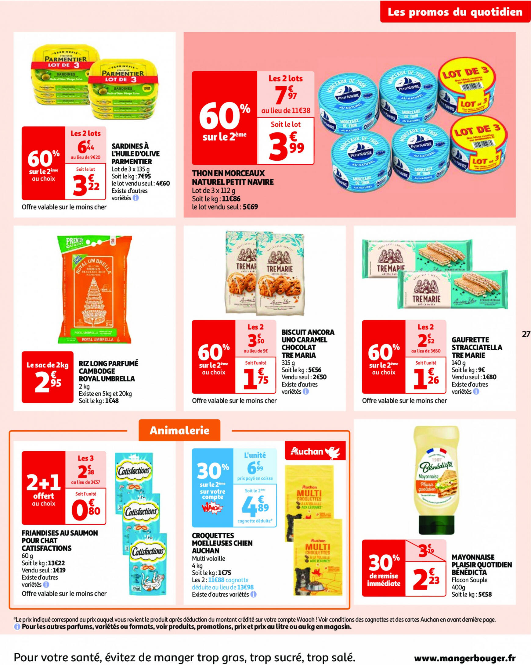 auchan - Prospectus Auchan actuel 16.07. - 22.07. - page: 27