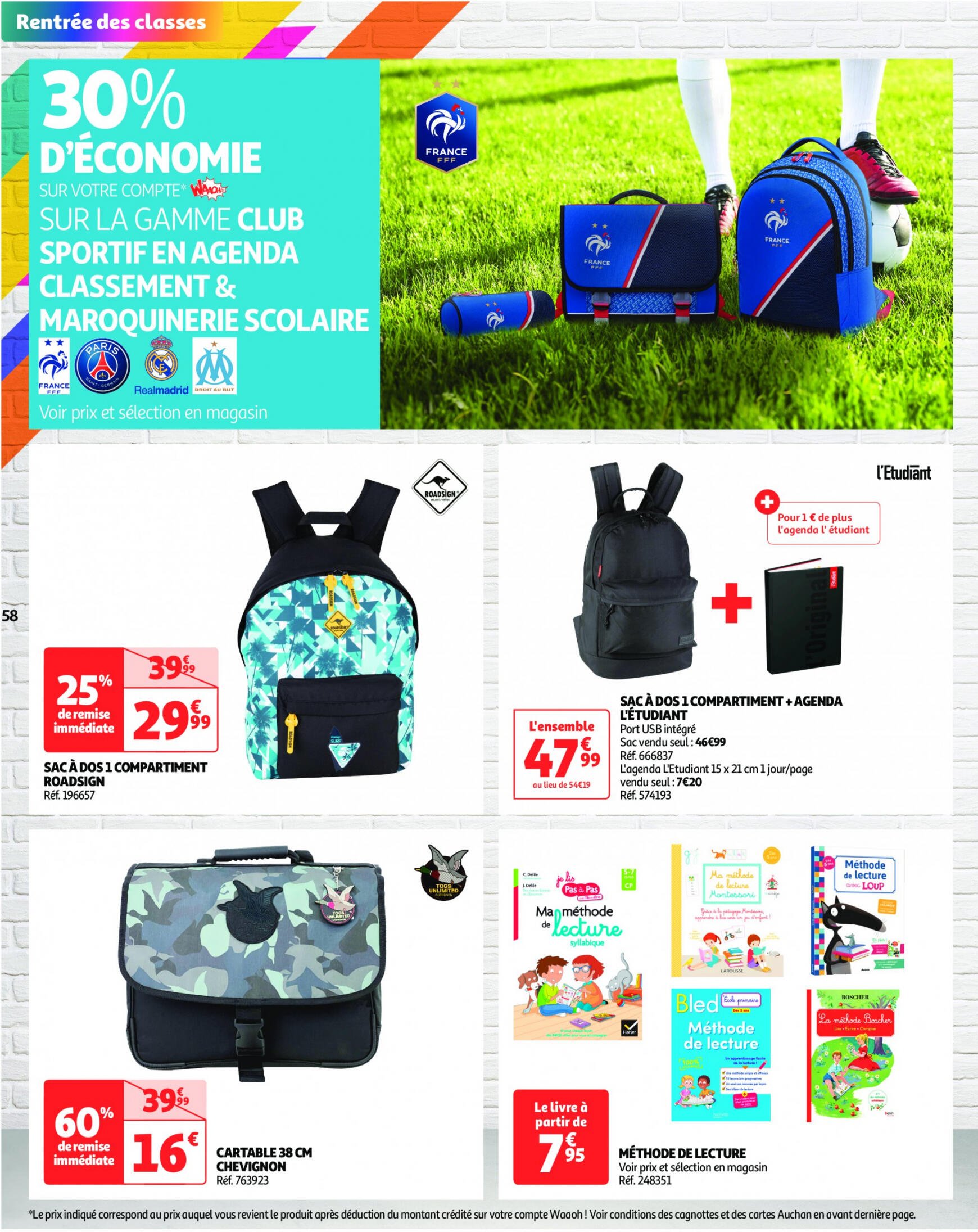 auchan - Prospectus Auchan actuel 16.07. - 22.07. - page: 58