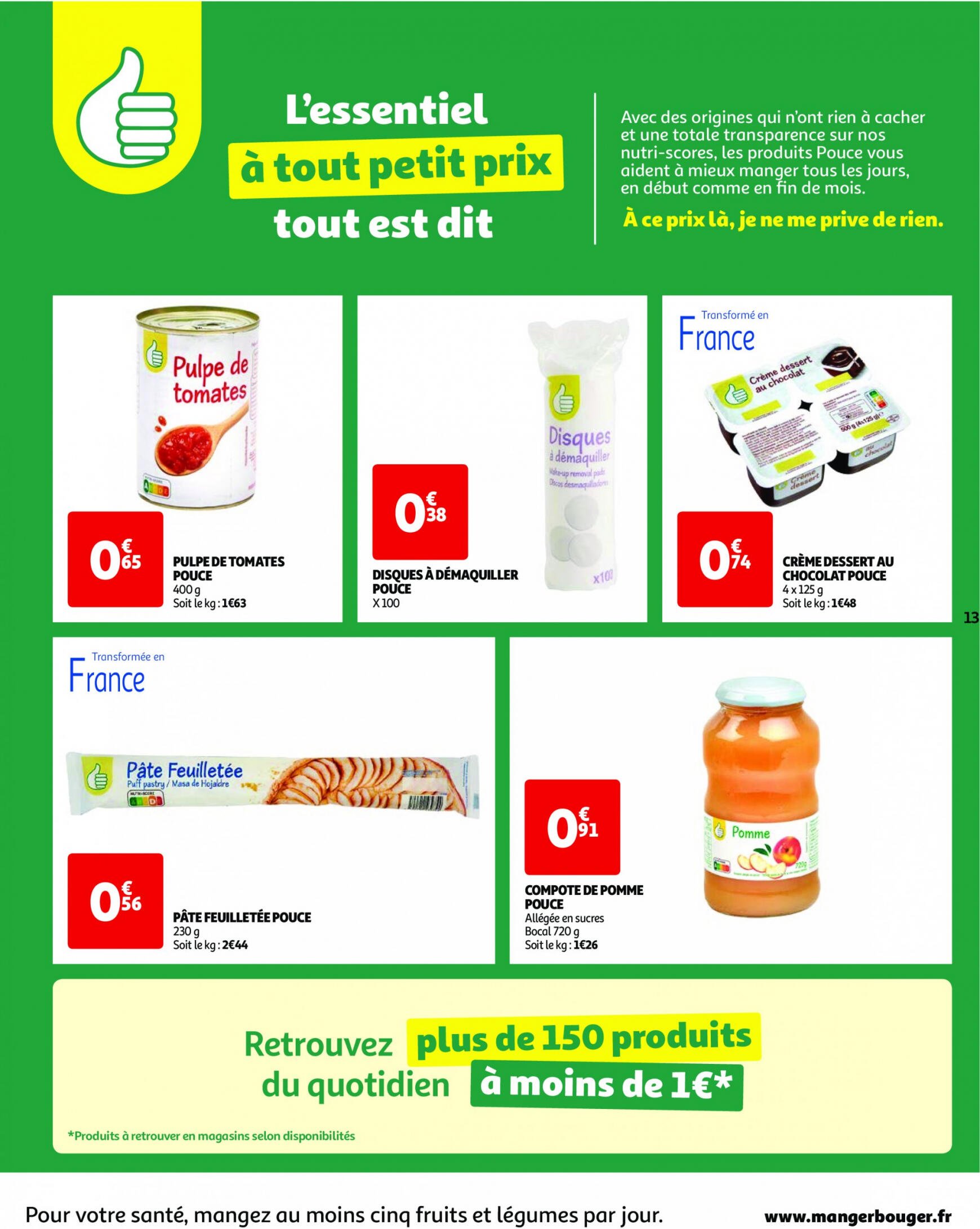 auchan - Prospectus Auchan actuel 16.07. - 22.07. - page: 13