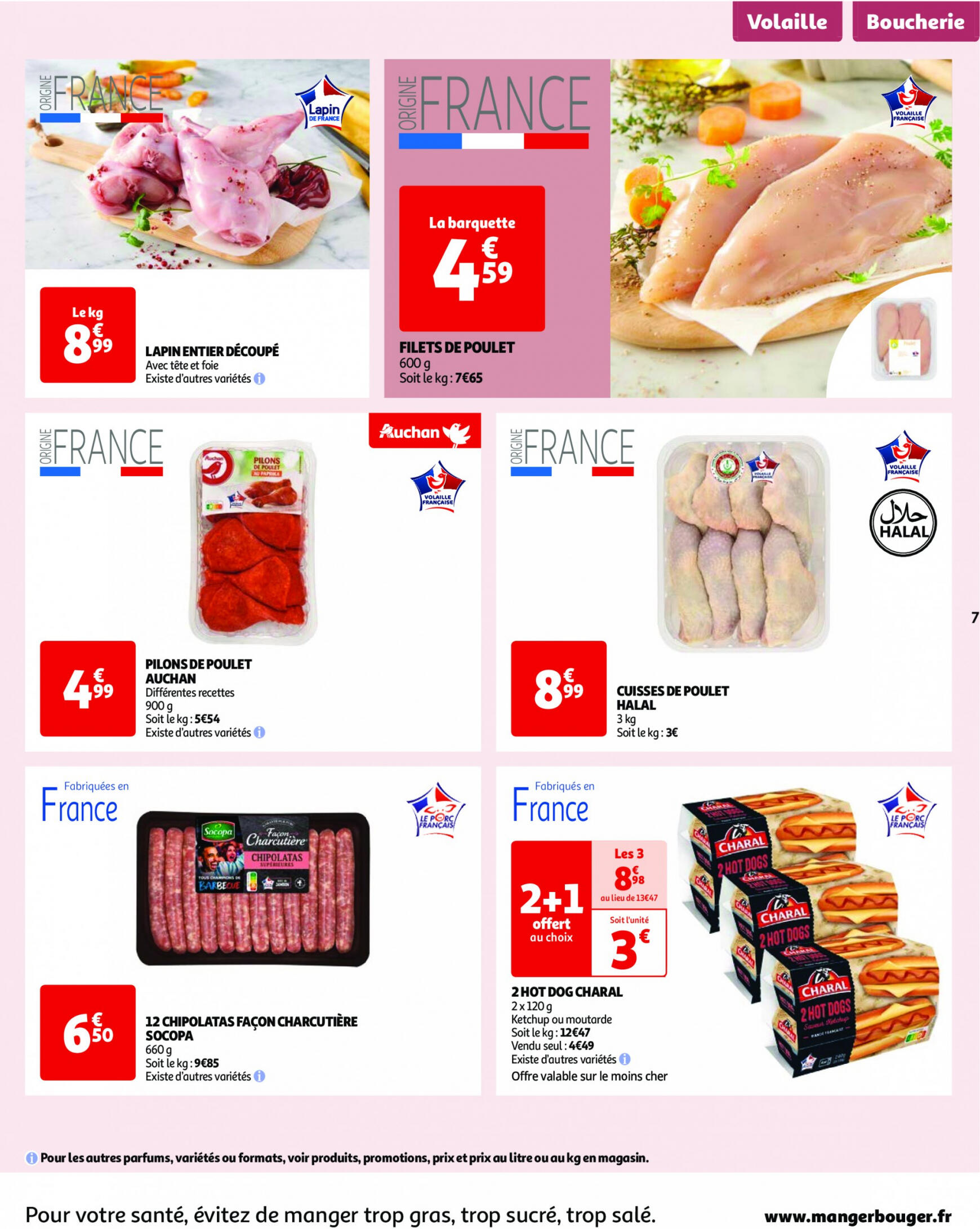 auchan - Prospectus Auchan actuel 16.07. - 22.07. - page: 7