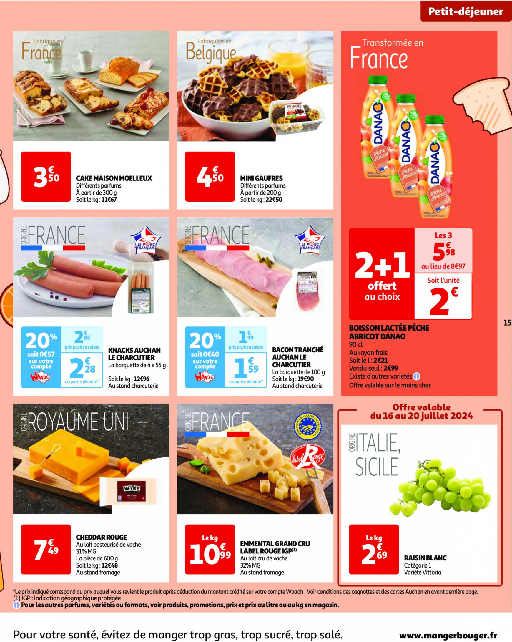 auchan - Prospectus Auchan actuel 16.07. - 22.07. - page: 15