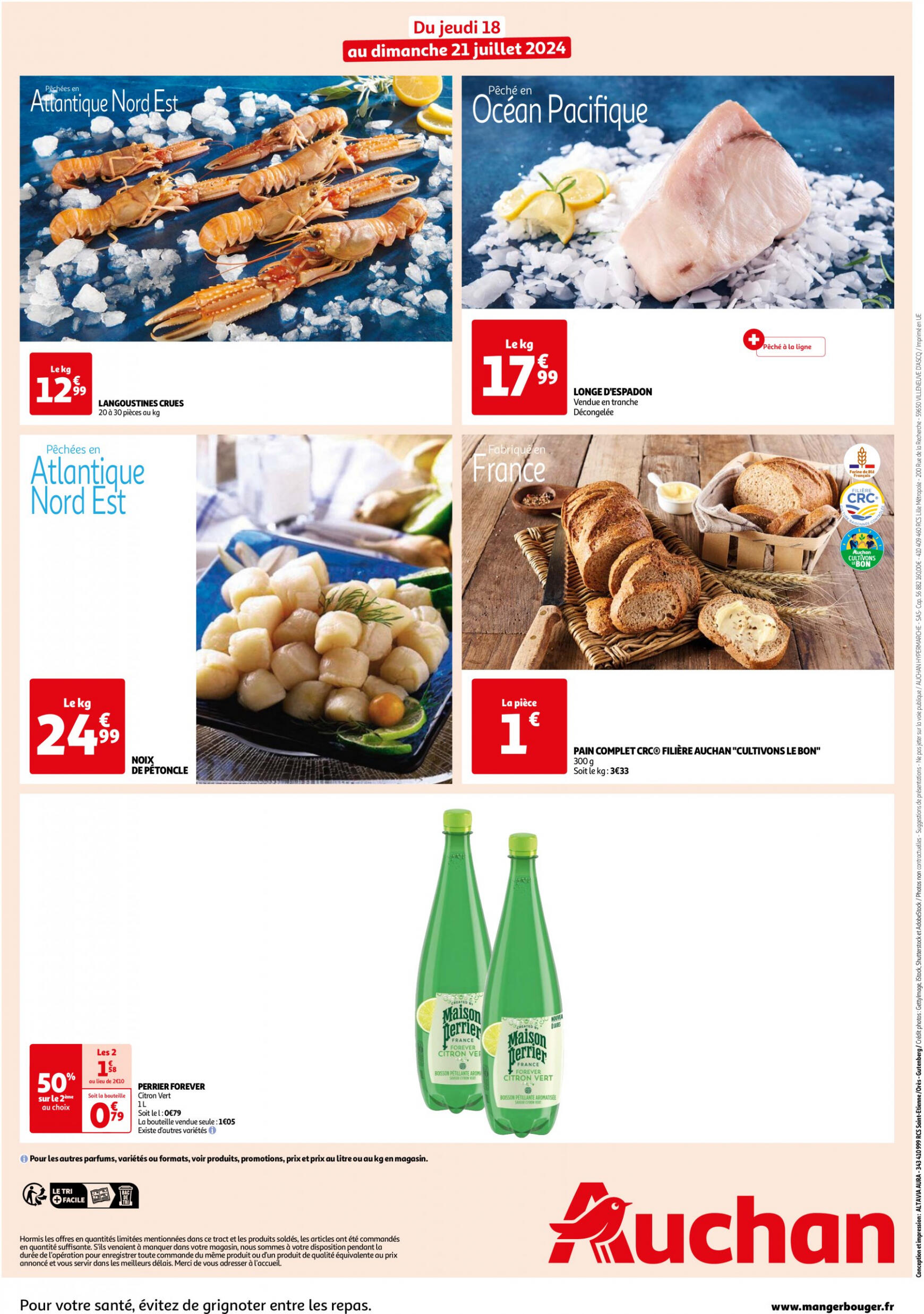 auchan - Prospectus Auchan - Les bons plans du week-end dans votre hyper ! actuel 18.07. - 21.07. - page: 2