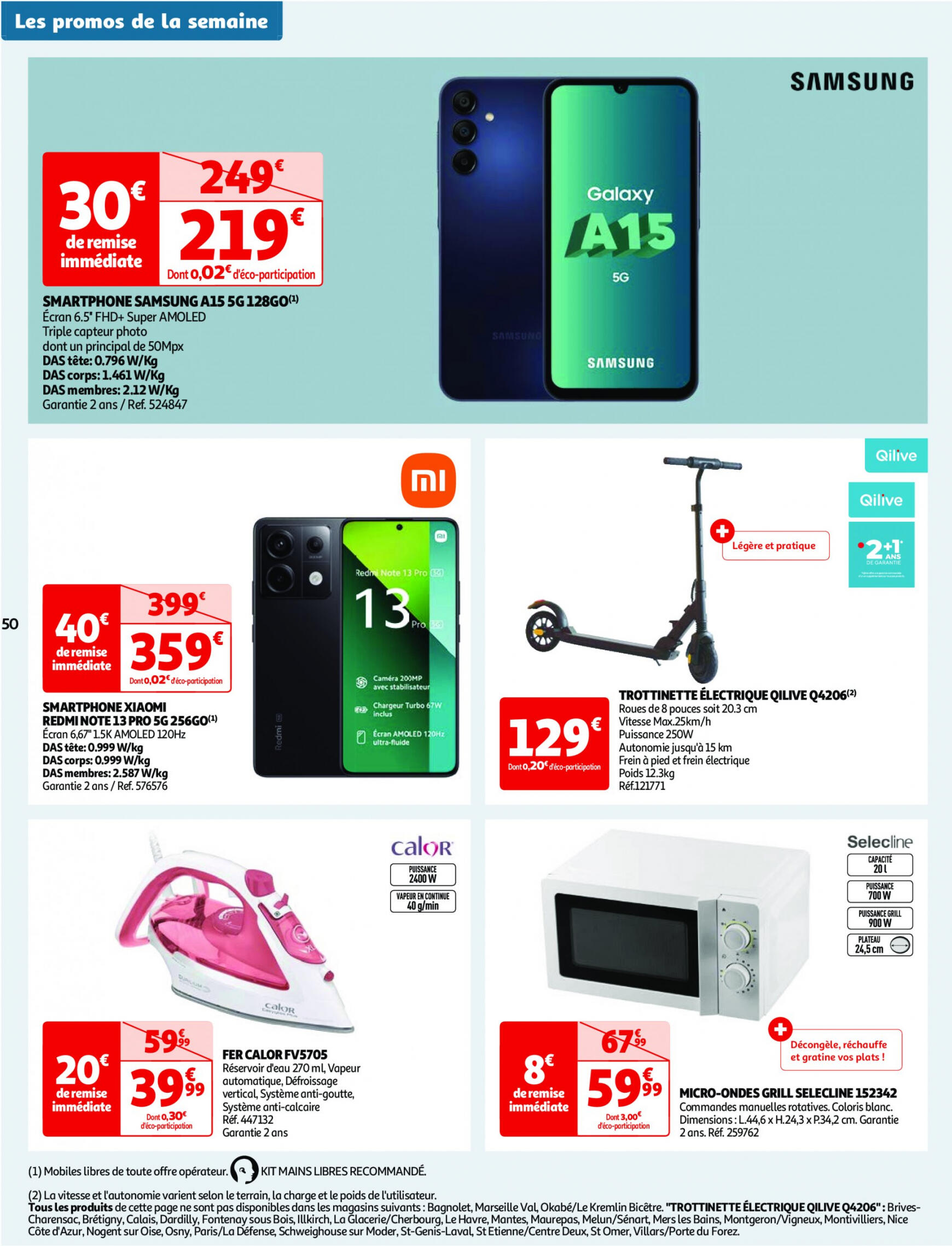 auchan - Prospectus Auchan actuel 23.07. - 29.07. - page: 50