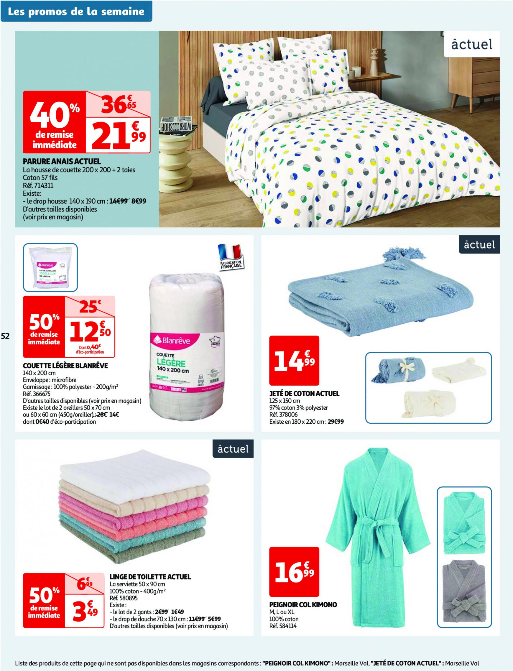 auchan - Prospectus Auchan actuel 23.07. - 29.07. - page: 52