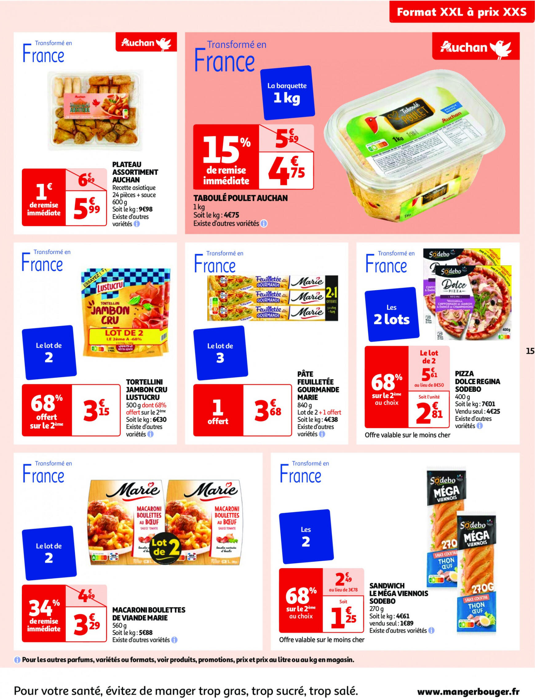 auchan - Prospectus Auchan actuel 23.07. - 29.07. - page: 15