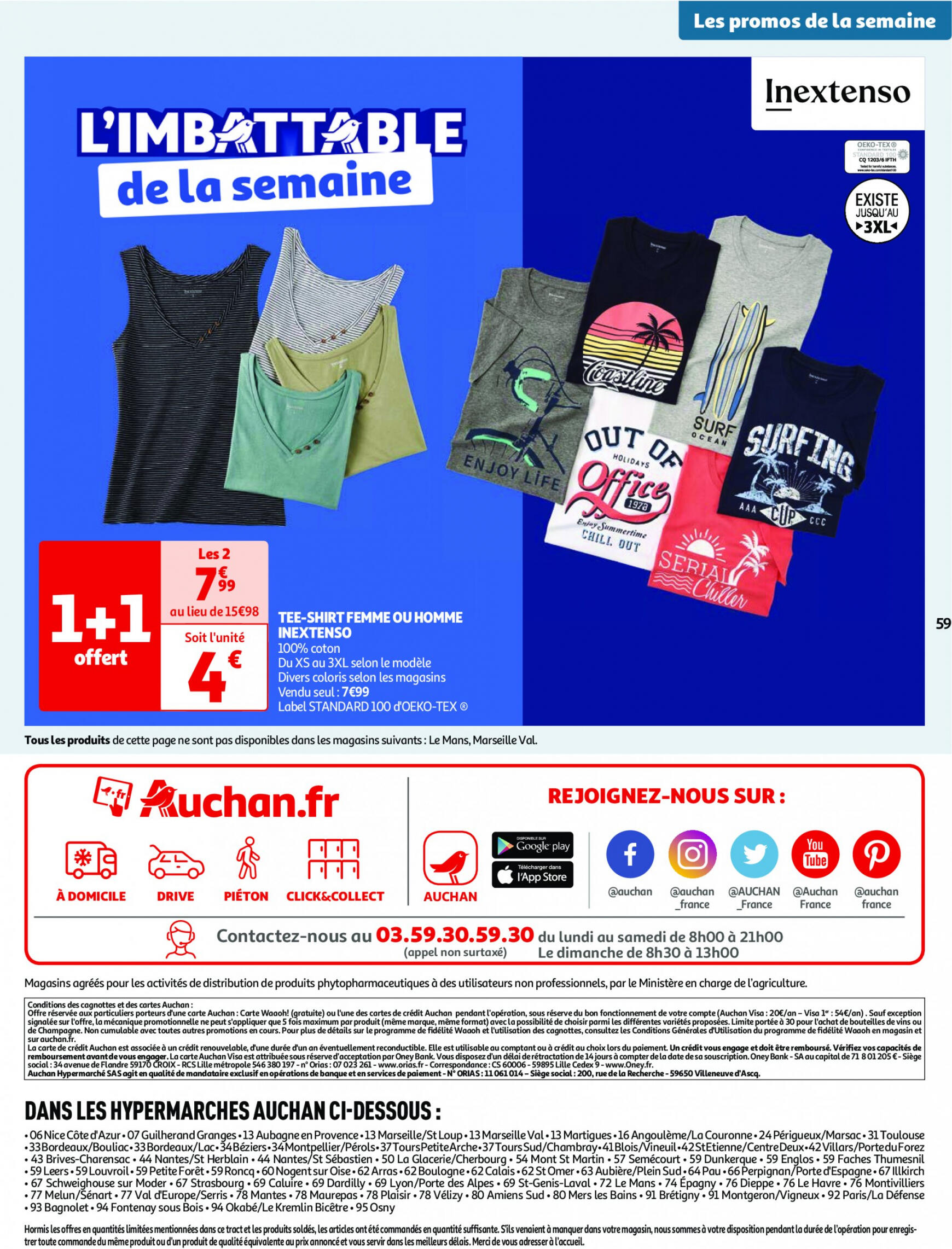 auchan - Prospectus Auchan actuel 23.07. - 29.07. - page: 59