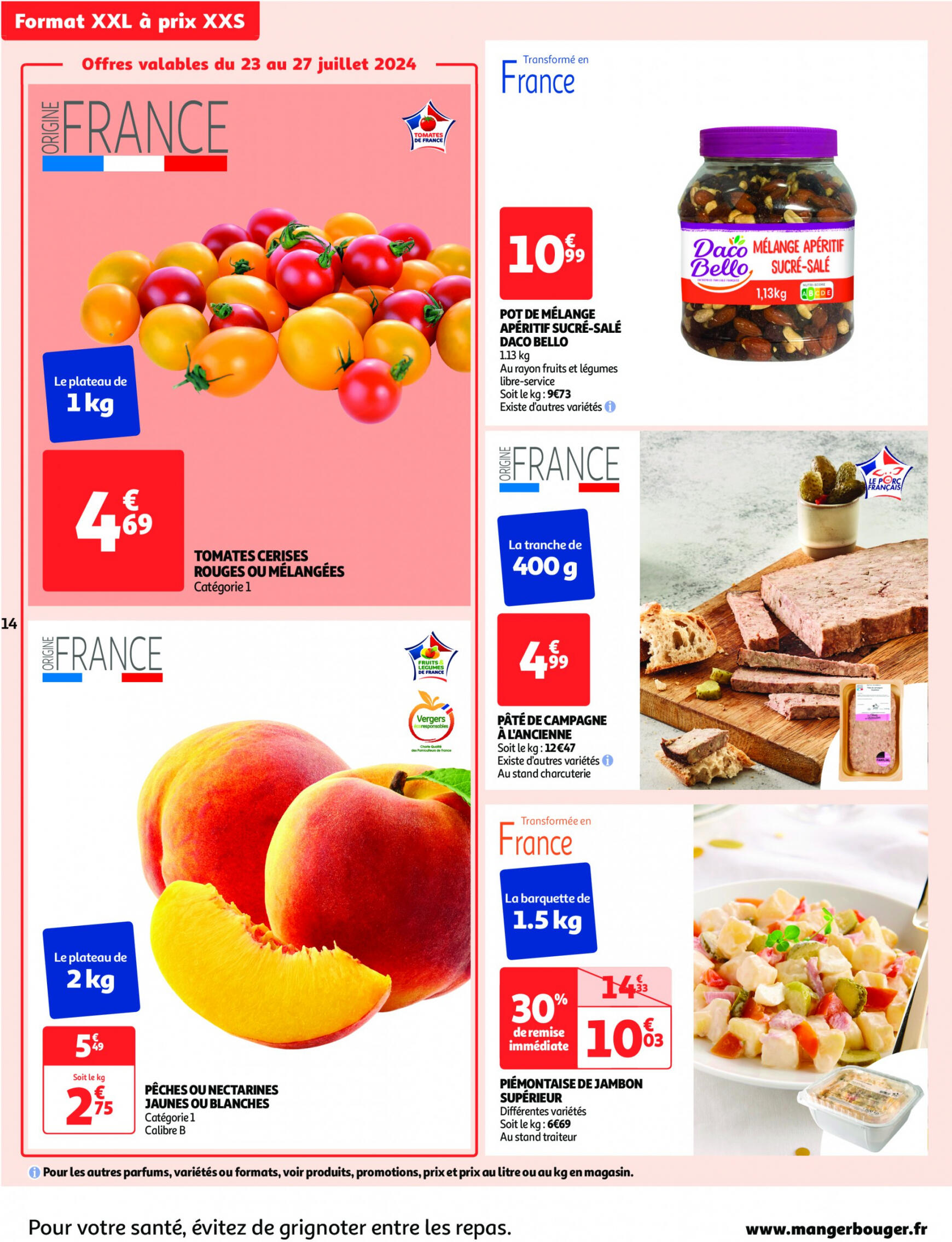 auchan - Prospectus Auchan actuel 23.07. - 29.07. - page: 14