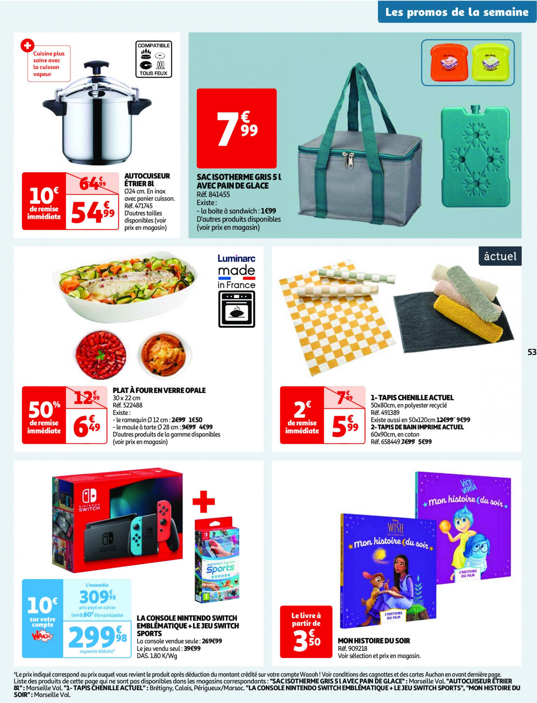 auchan - Prospectus Auchan actuel 23.07. - 29.07. - page: 53