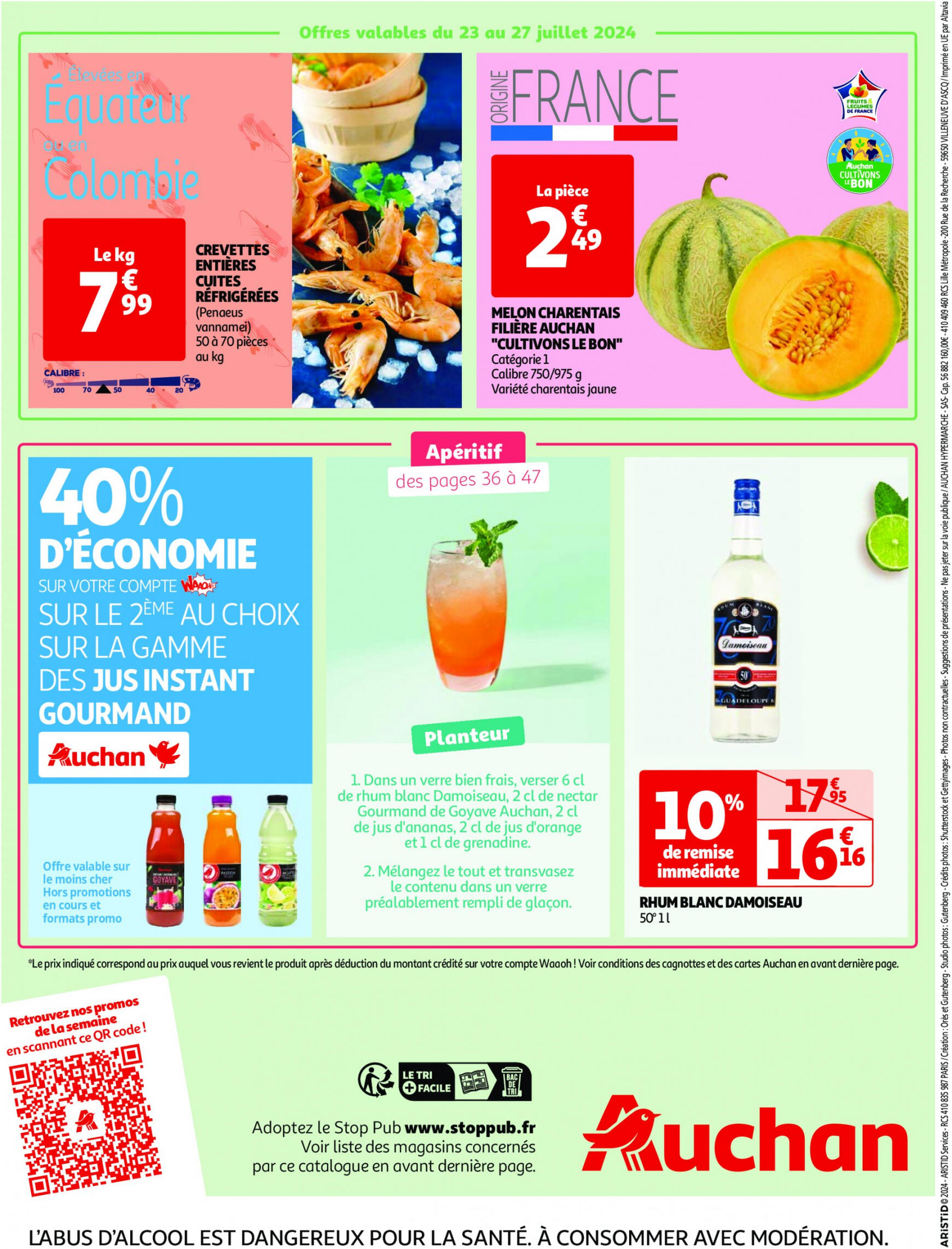 auchan - Prospectus Auchan actuel 23.07. - 29.07. - page: 60