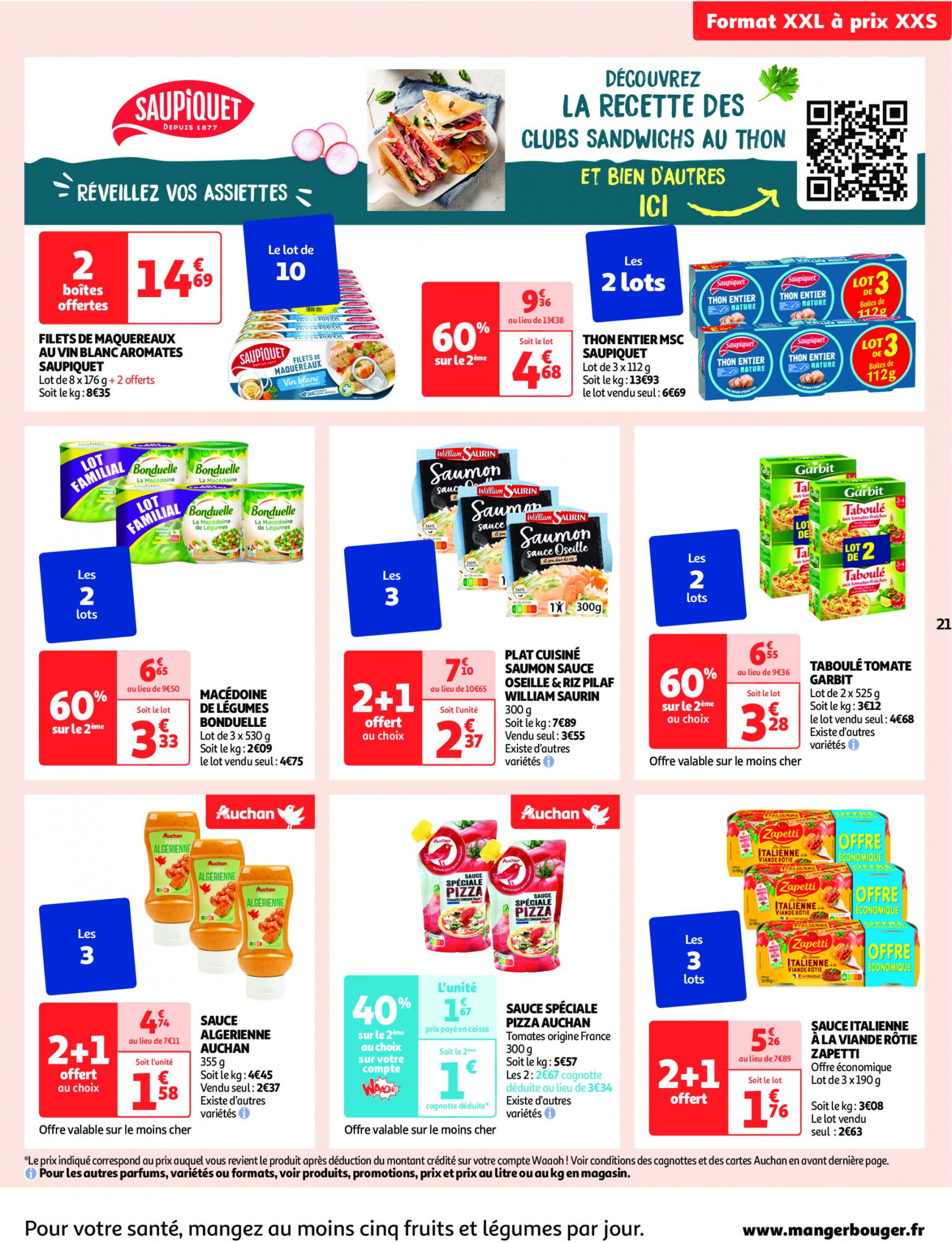 auchan - Prospectus Auchan actuel 23.07. - 29.07. - page: 21