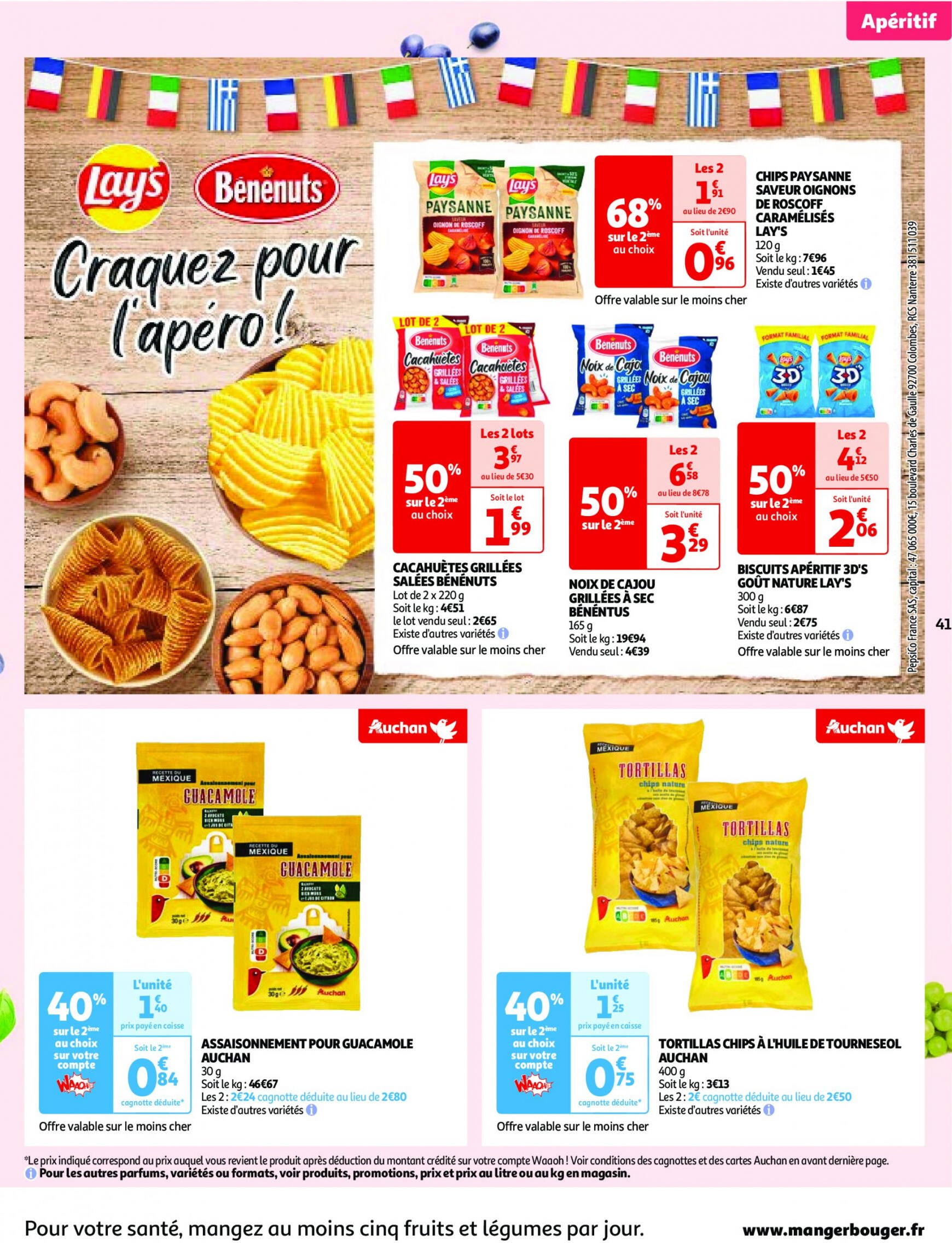 auchan - Prospectus Auchan actuel 23.07. - 29.07. - page: 41